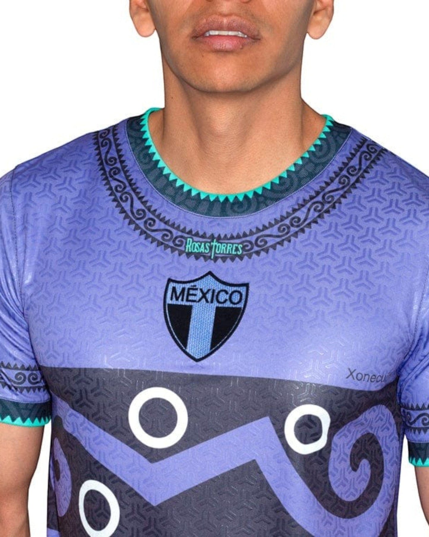 Retroooclothes Jersey Jersey Rosas Torres Xonecuili - Edición Guardián de la Milpa | Sabiduría Ancestral Textil