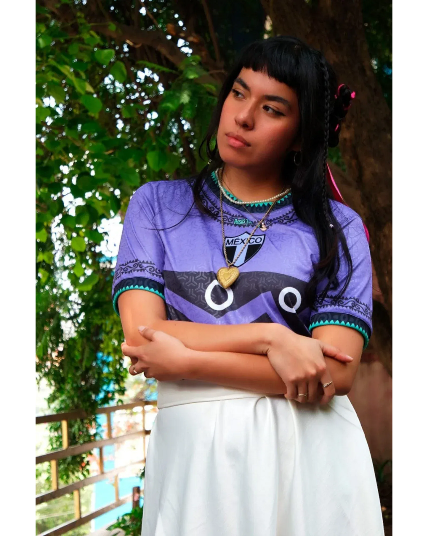 Retroooclothes Jersey Jersey Rosas Torres Xonecuili - Edición Guardián de la Milpa | Sabiduría Ancestral Textil