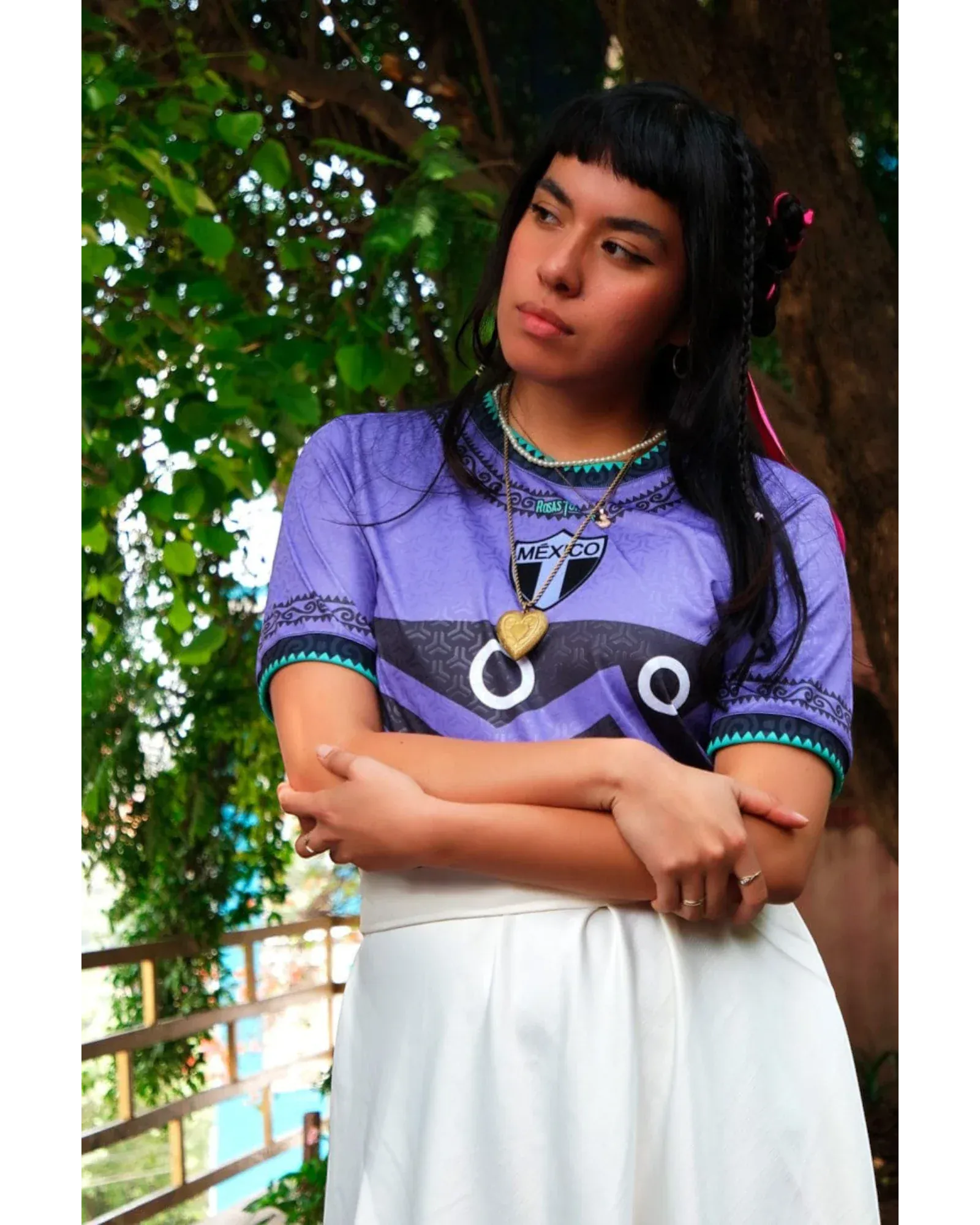 Retroooclothes Jersey Jersey Rosas Torres Xonecuili - Edición Guardián de la Milpa | Sabiduría Ancestral Textil