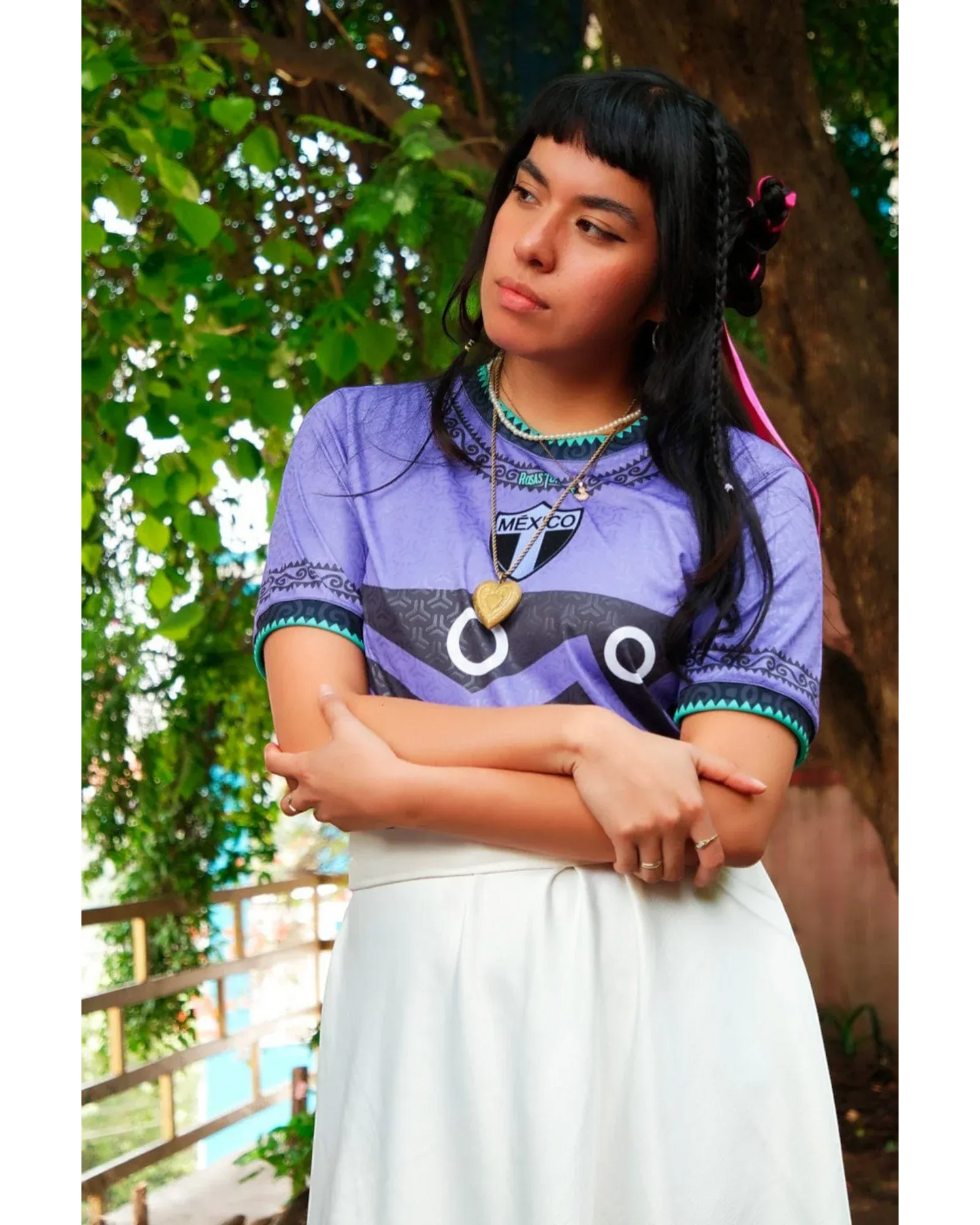 Retroooclothes Jersey Jersey Rosas Torres Xonecuili - Edición Guardián de la Milpa | Sabiduría Ancestral Textil