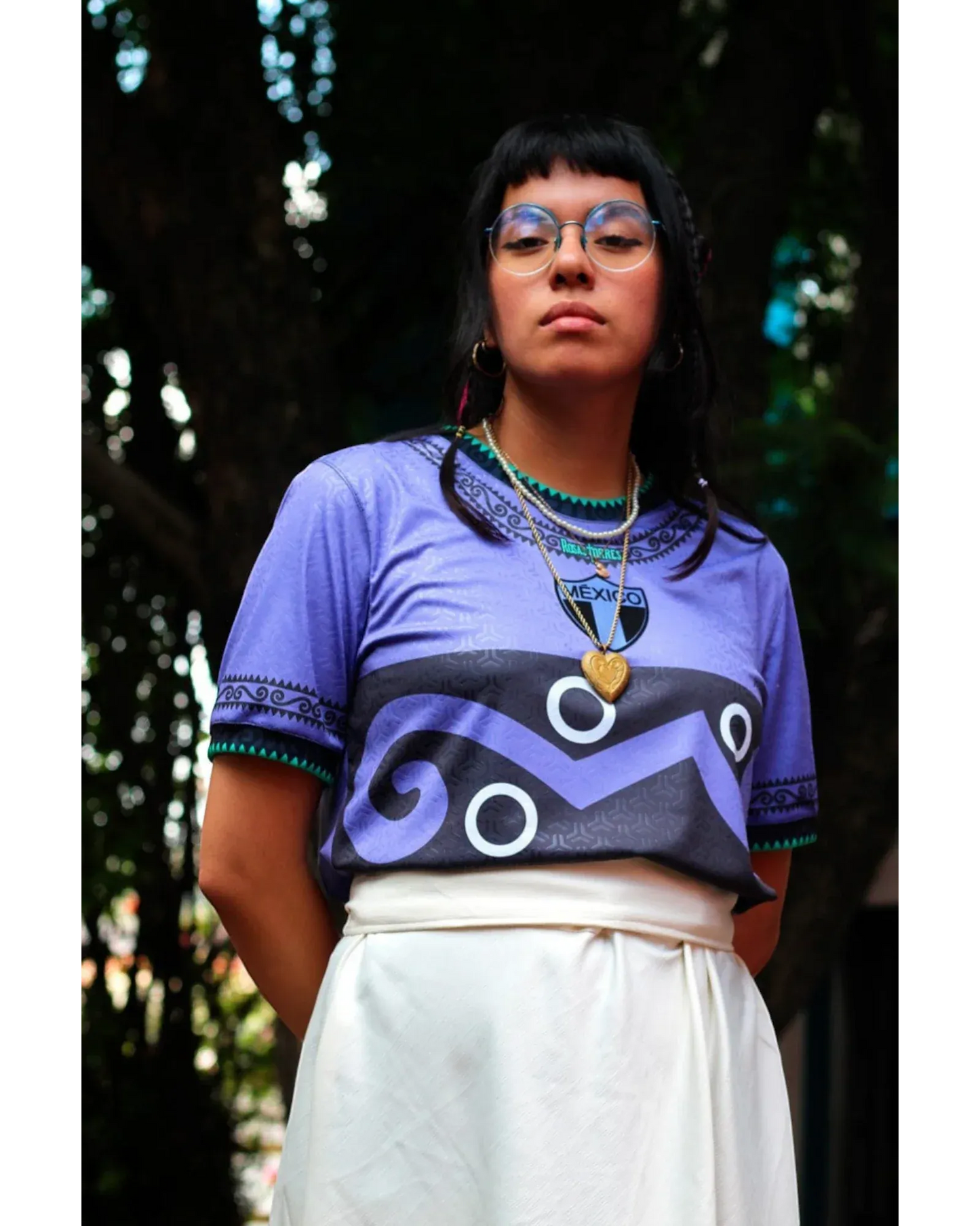 Retroooclothes Jersey Jersey Rosas Torres Xonecuili - Edición Guardián de la Milpa | Sabiduría Ancestral Textil