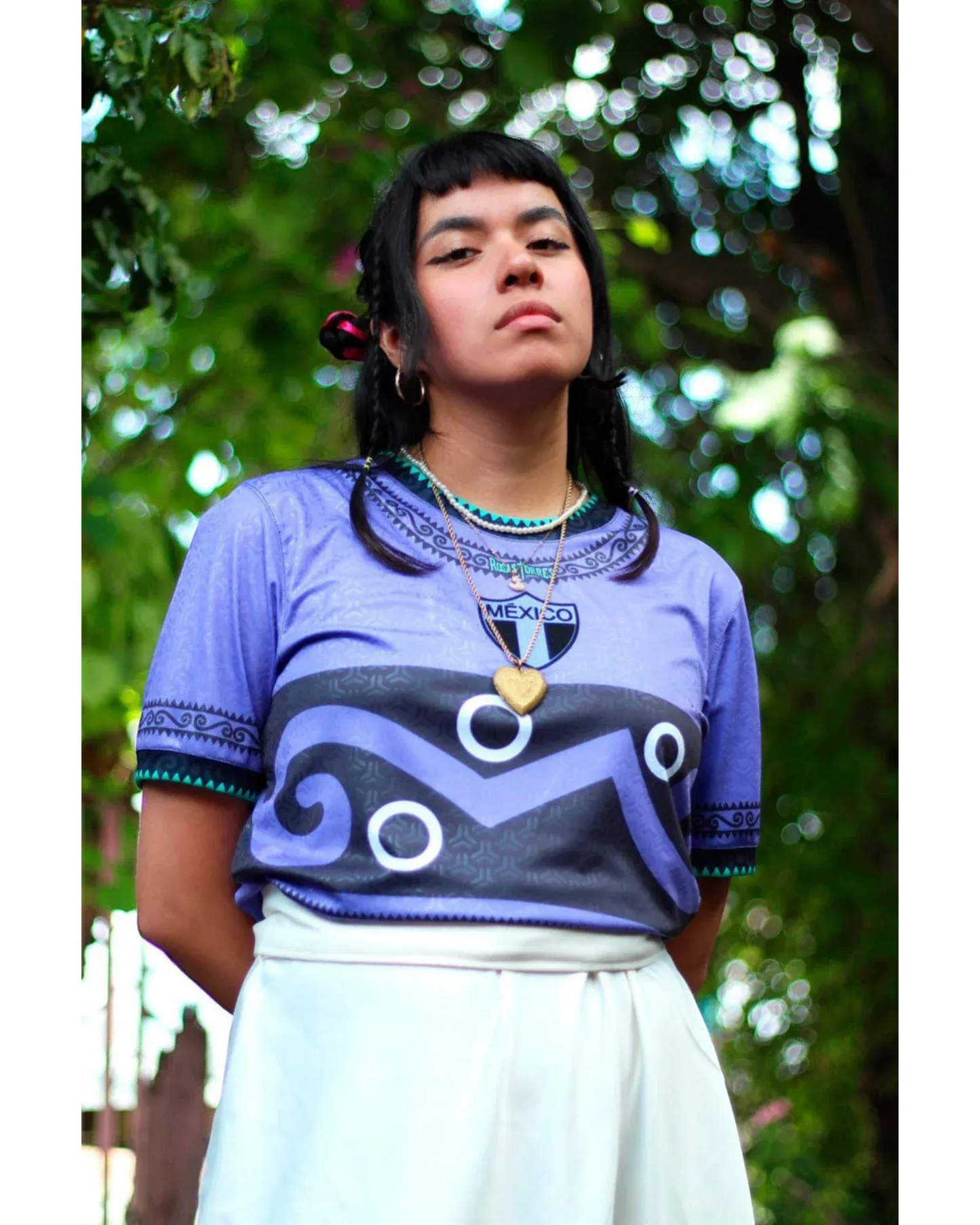 Retroooclothes Jersey Jersey Rosas Torres Xonecuili - Edición Guardián de la Milpa | Sabiduría Ancestral Textil