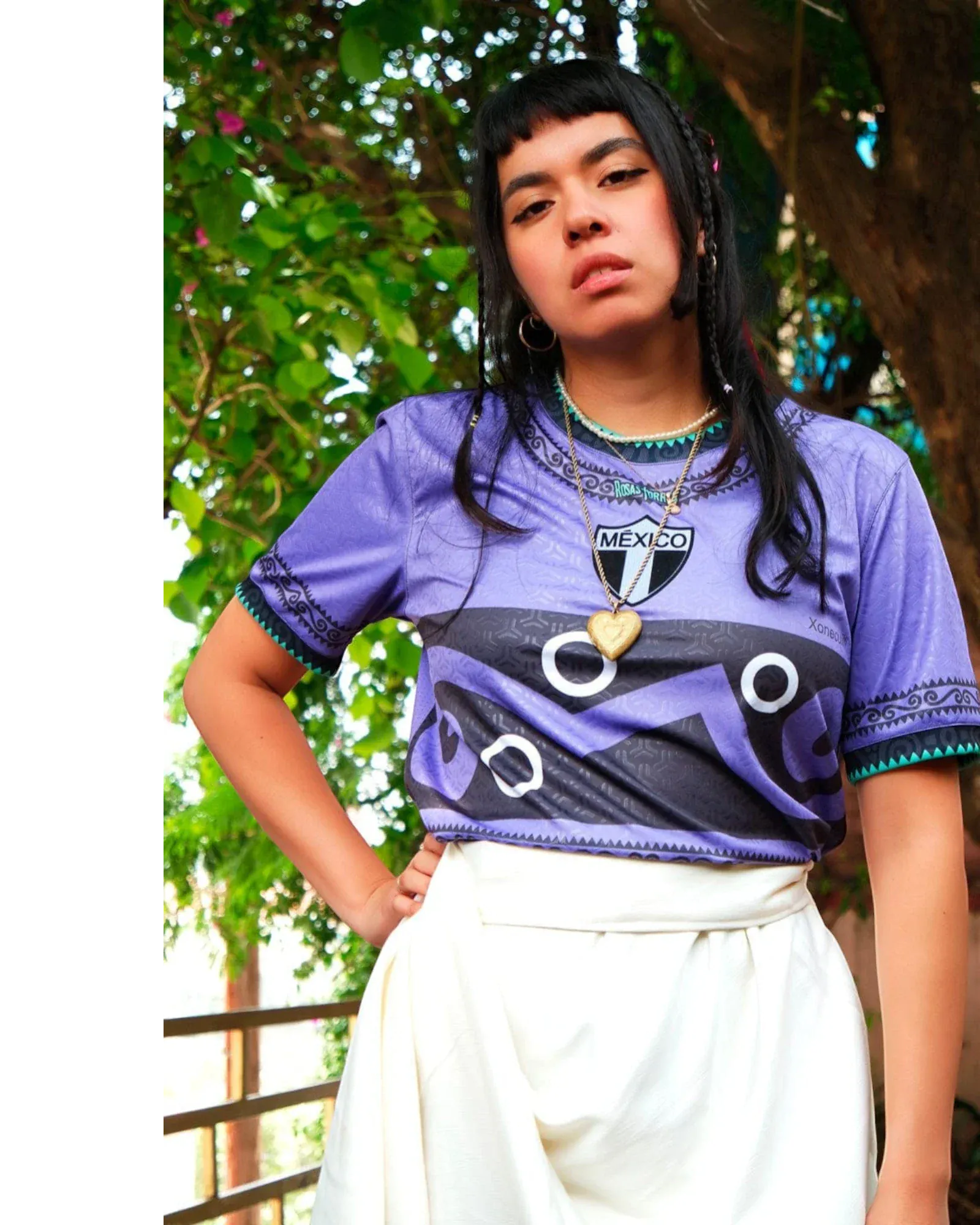 Retroooclothes Jersey Jersey Rosas Torres Xonecuili - Edición Guardián de la Milpa | Sabiduría Ancestral Textil