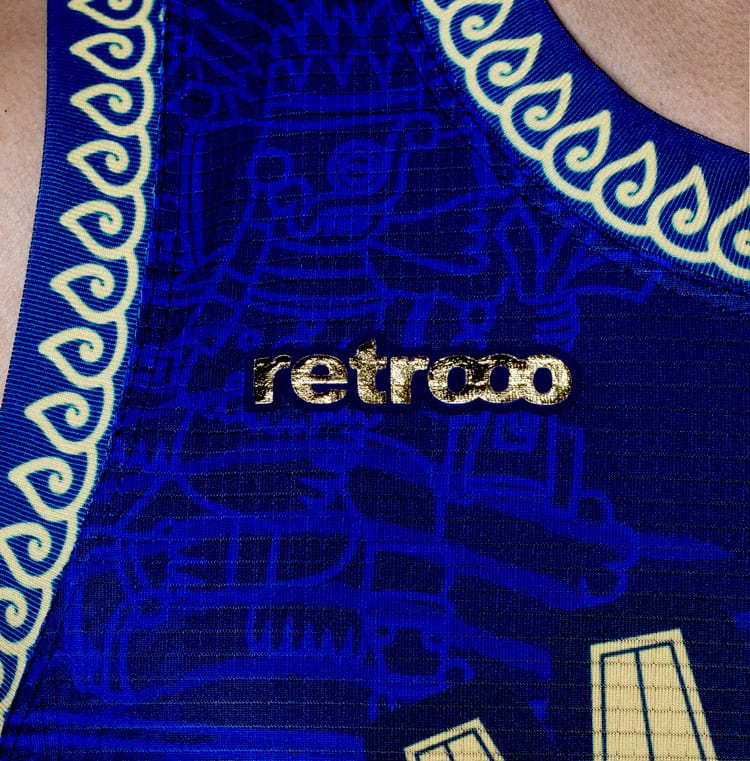 Retroooclothes Jersey Jersey Tank Tláloc - Edición Señor de la Lluvia | Poder del Agua Sagrada