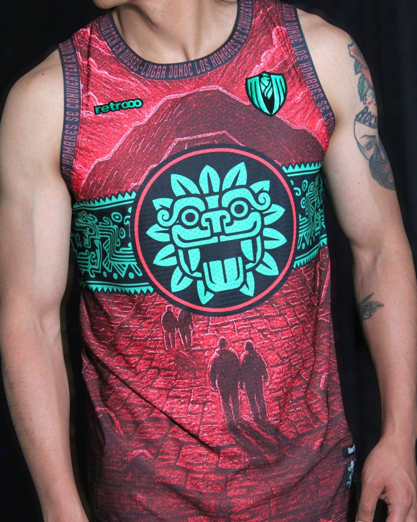 Retroooclothes Jersey Jersey Teotihuacán Ciudad de los Dioses - Basketball Premium | Imperio Místico