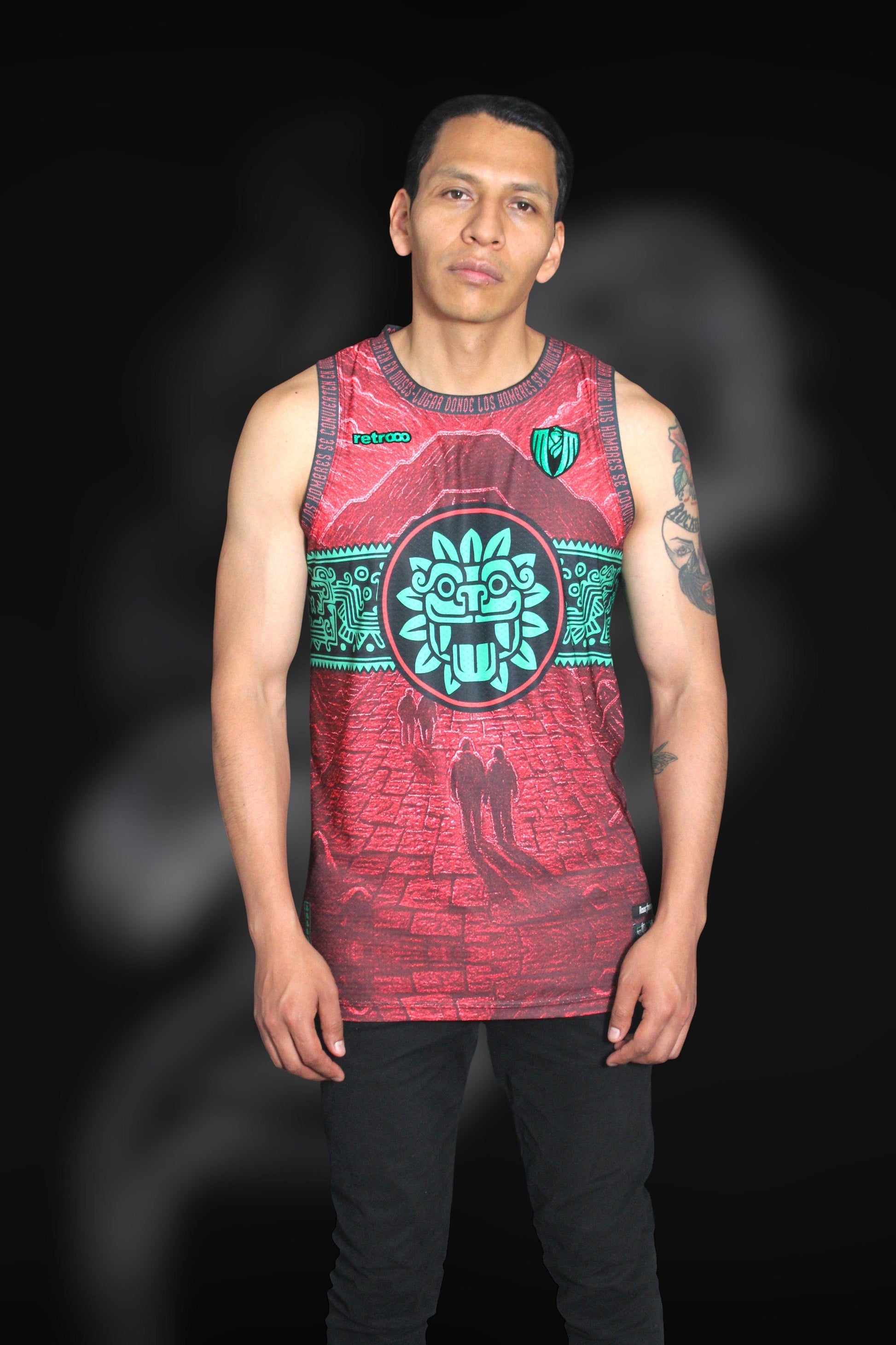 Retroooclothes Jersey Jersey Teotihuacán Ciudad de los Dioses - Basketball Premium | Imperio Místico