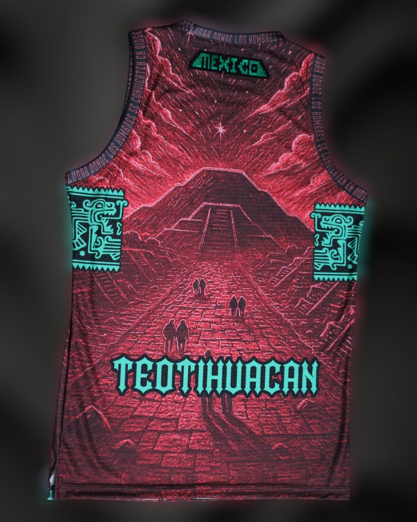 Retroooclothes Jersey Jersey Teotihuacán Ciudad de los Dioses - Basketball Premium | Imperio Místico