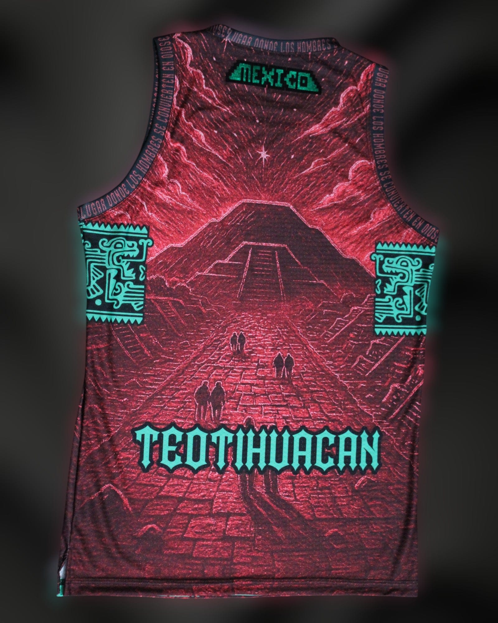 Retroooclothes Jersey Jersey Teotihuacán Ciudad de los Dioses - Basketball Premium | Imperio Místico