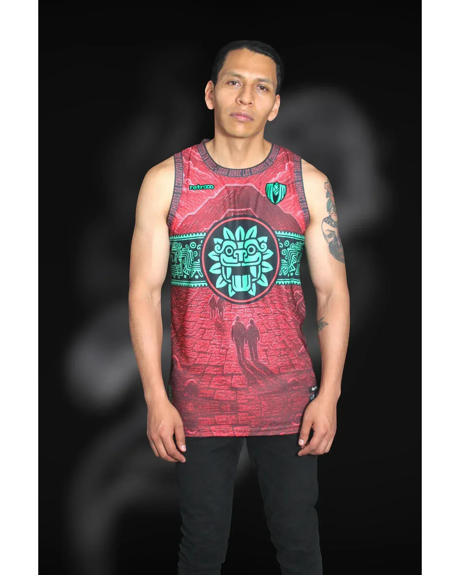 Retroooclothes Jersey Jersey Teotihuacán Ciudad de los Dioses - Basketball Premium | Imperio Místico