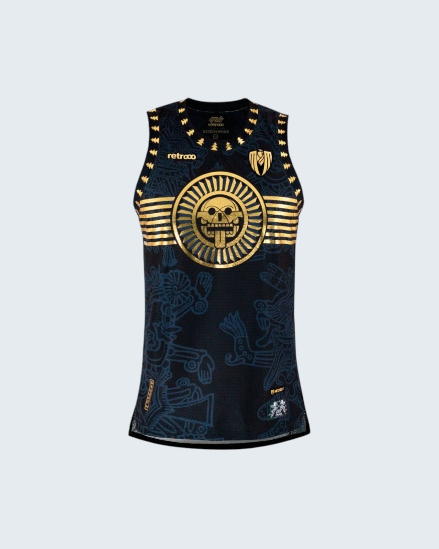 Retroooclothes Jersey Mictlantecuhtli / CH/SMALL Jersey Retrooo México Ft. Mexclart Mictlán