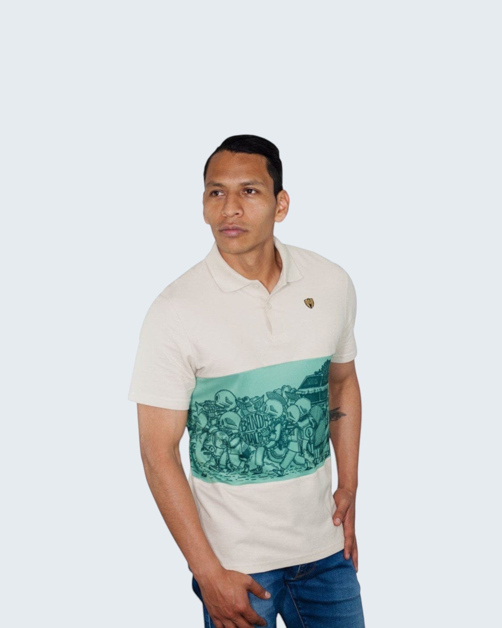 Retroooclothes Jersey Polo Oaxaca Algodón Reciclado - Edición Unisex | Tierra Mágica Sostenible