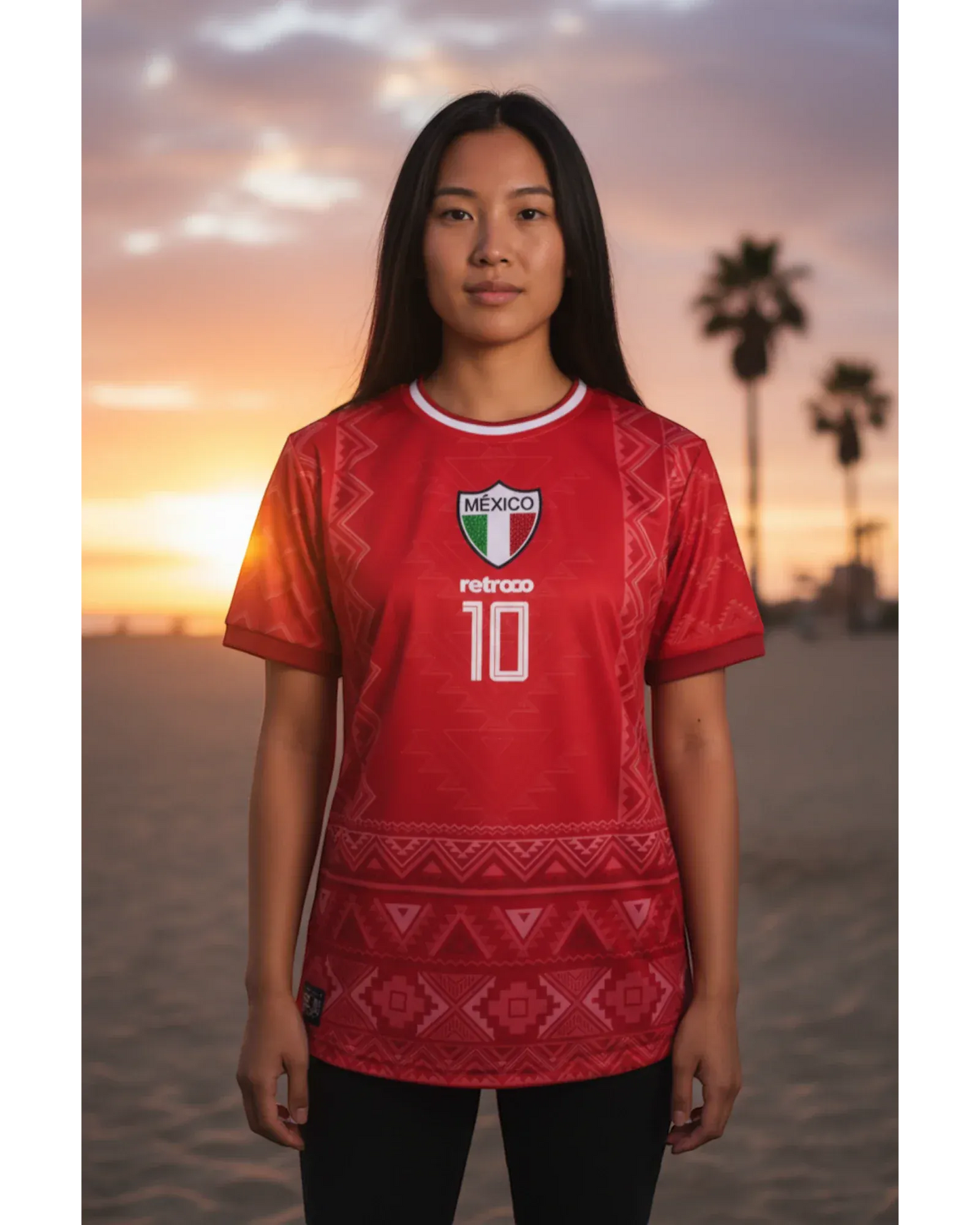 Retroooclothes Jersey Retrooo México Azteca Fuego