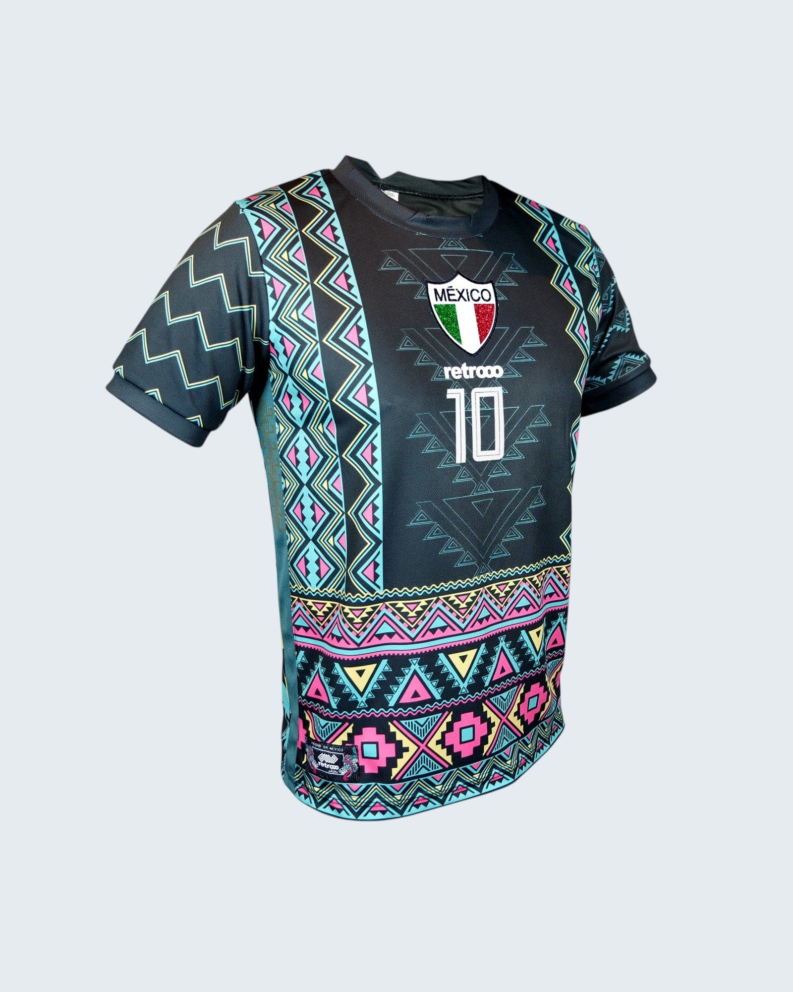 Retroooclothes Jersey Retrooo México Azteca Obsidiana