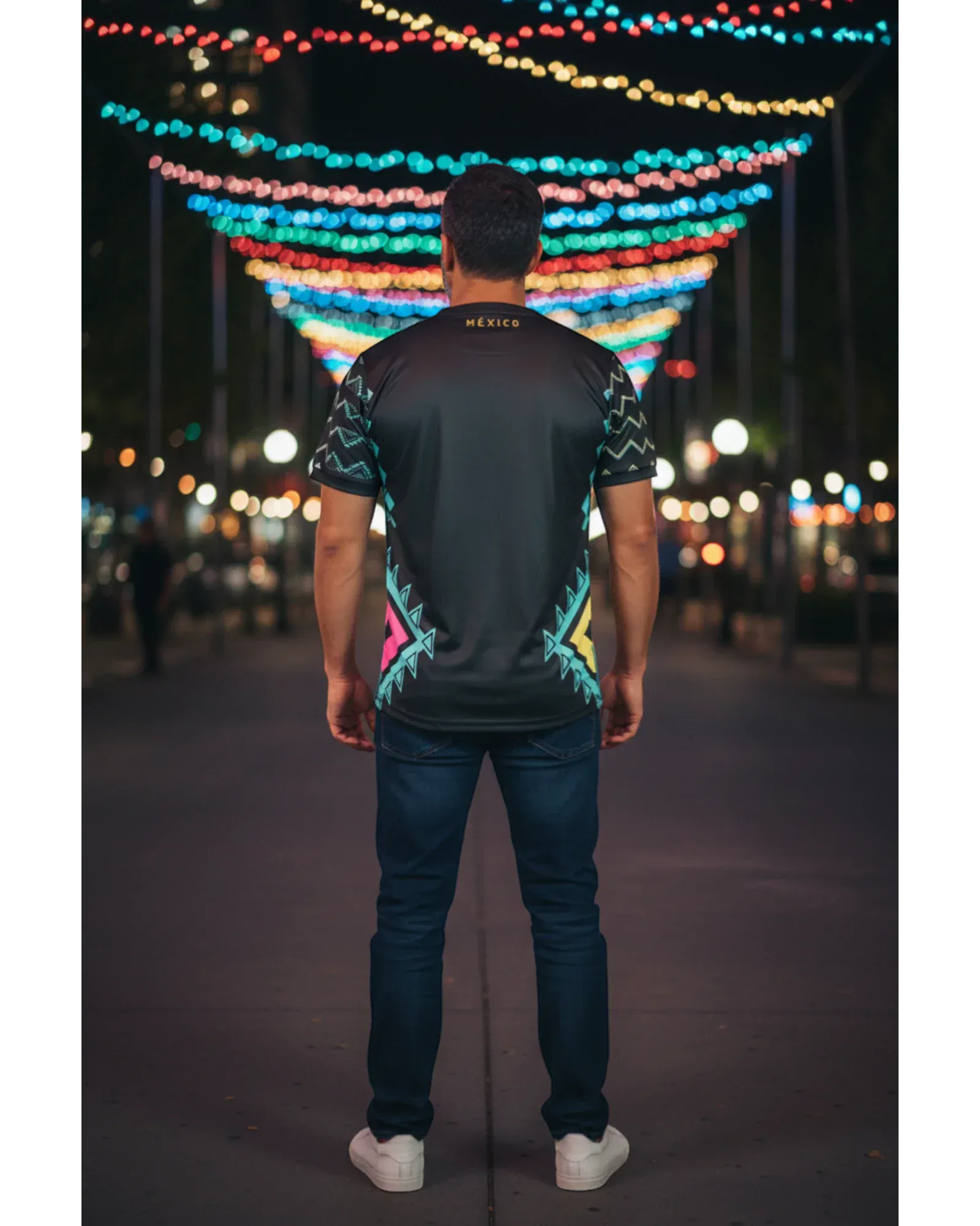 Retroooclothes Jersey Retrooo México Azteca Obsidiana