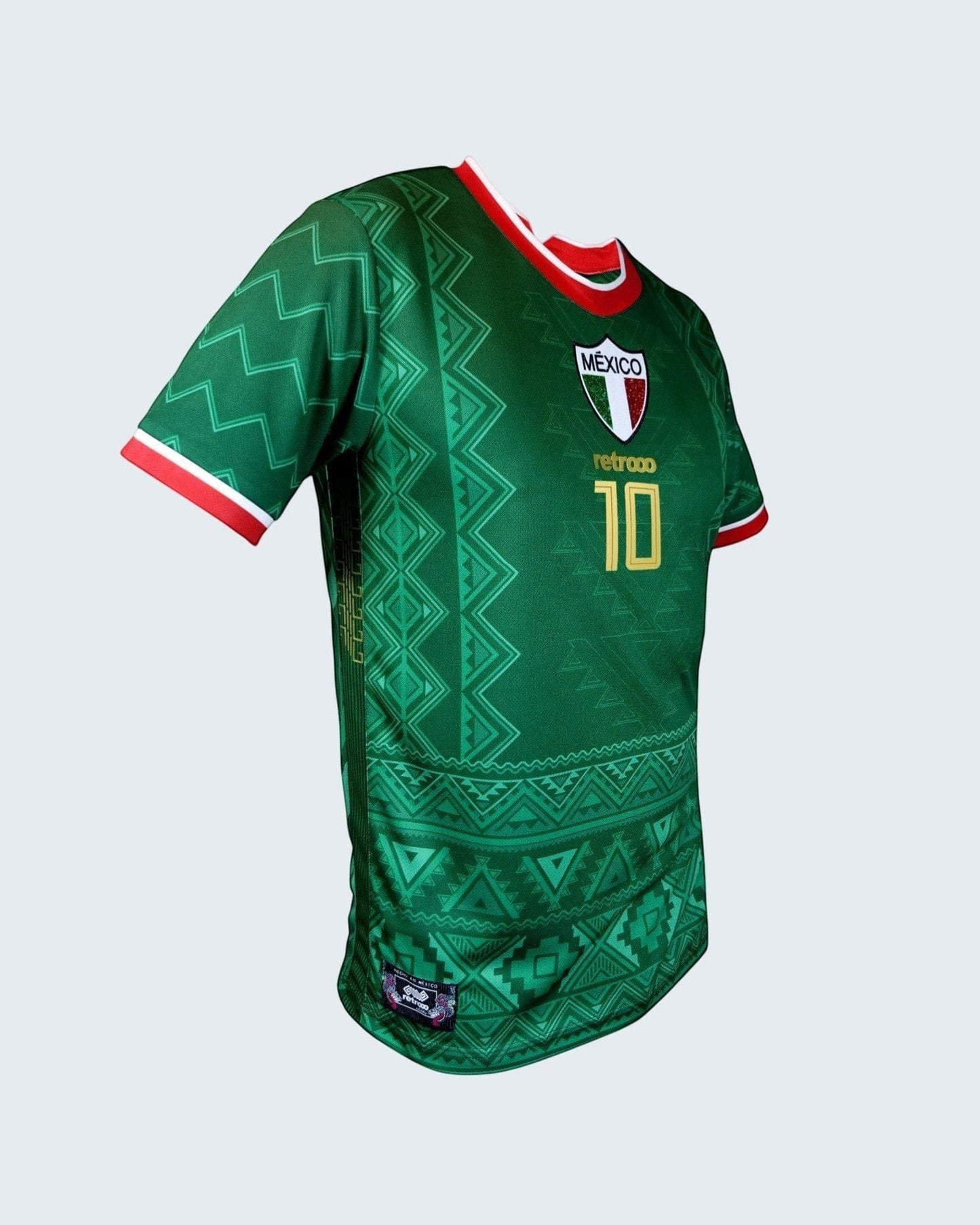 Retroooclothes Jersey Retrooo México Azteca Tricolor