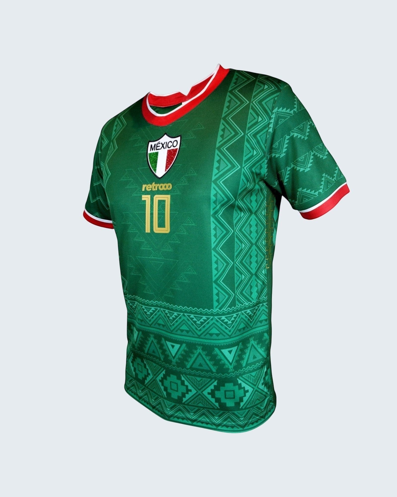 Retroooclothes Jersey Retrooo México Azteca Tricolor