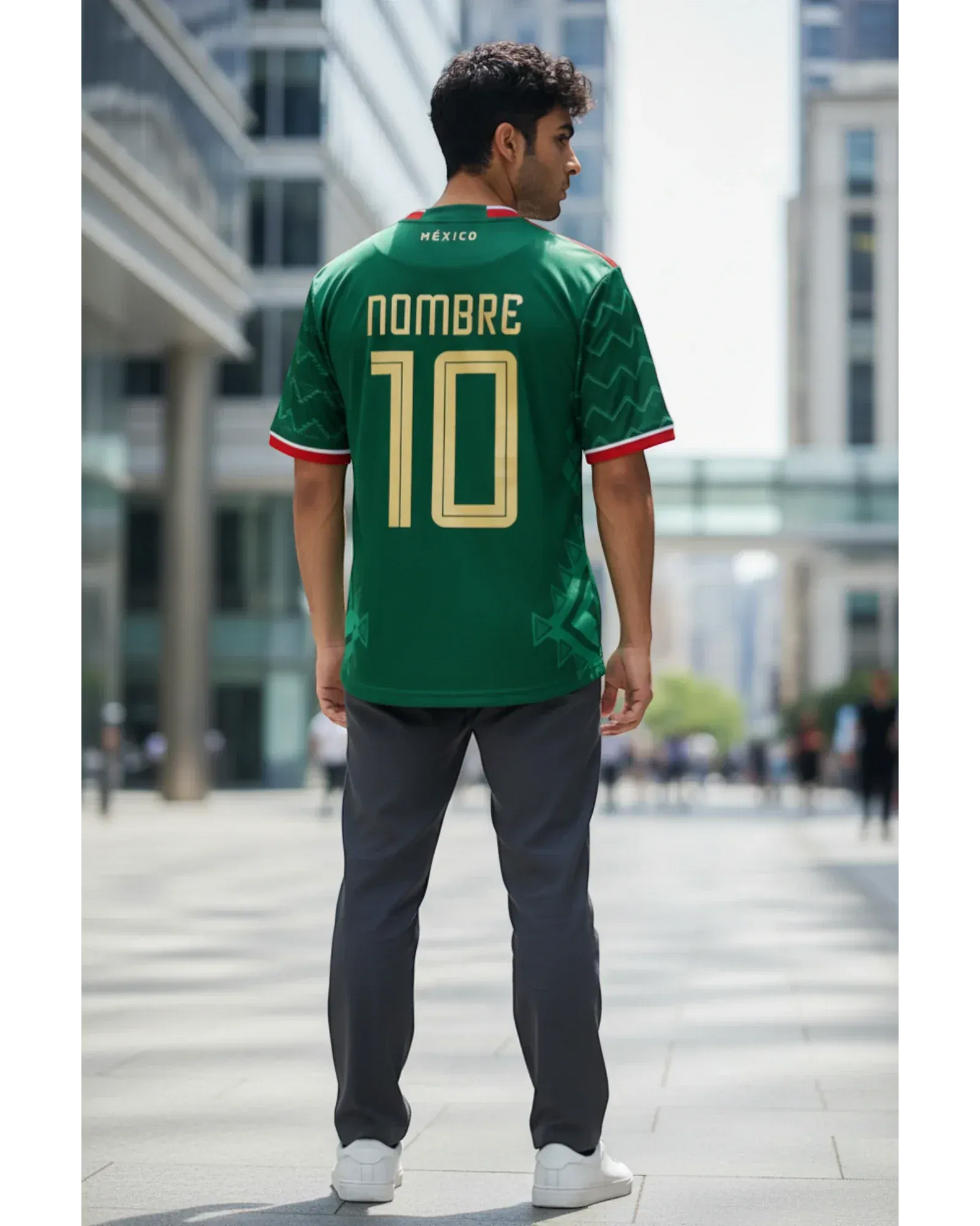 Retroooclothes Jersey Retrooo México Azteca Tricolor