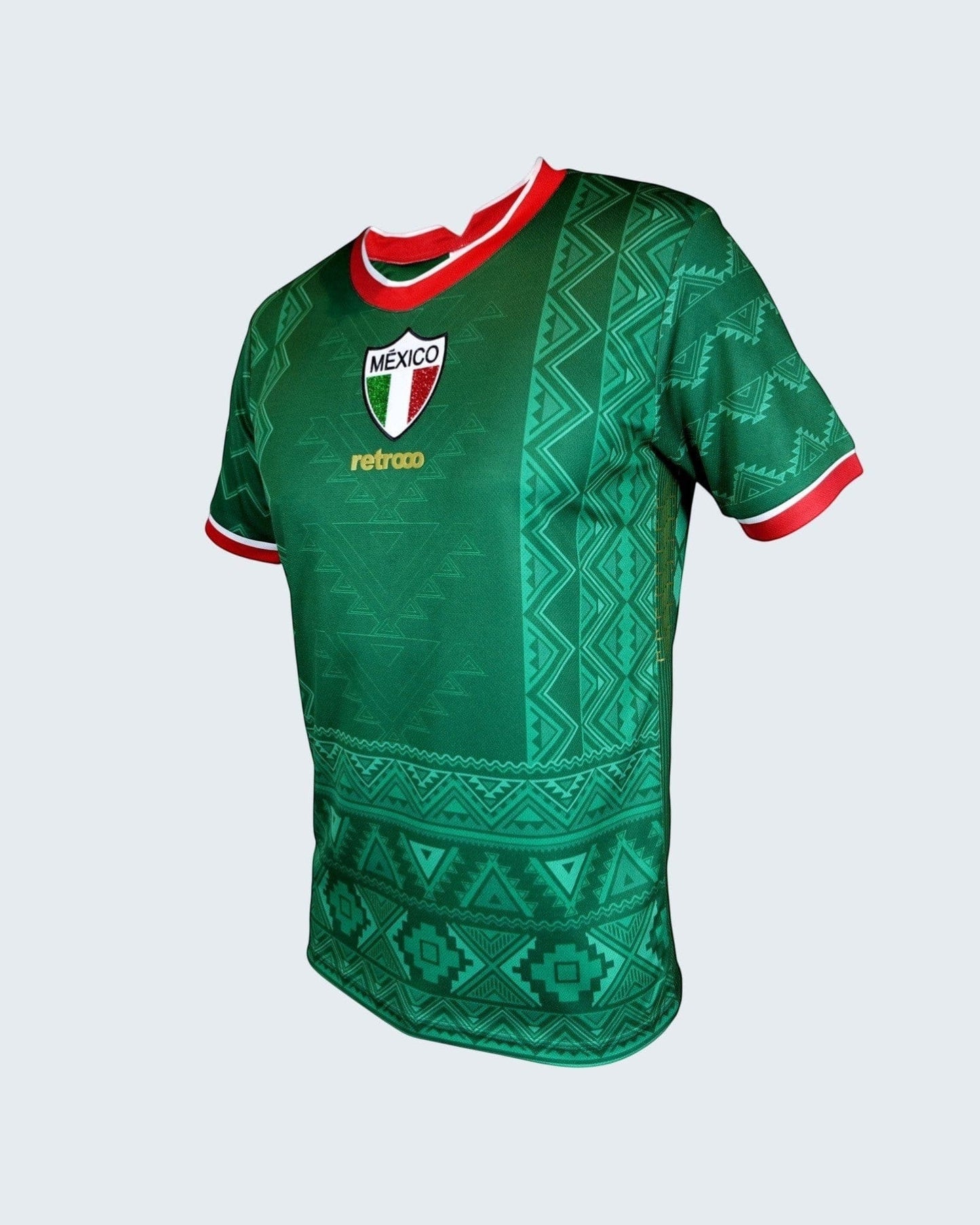 Retroooclothes Jersey Retrooo México Azteca Tricolor