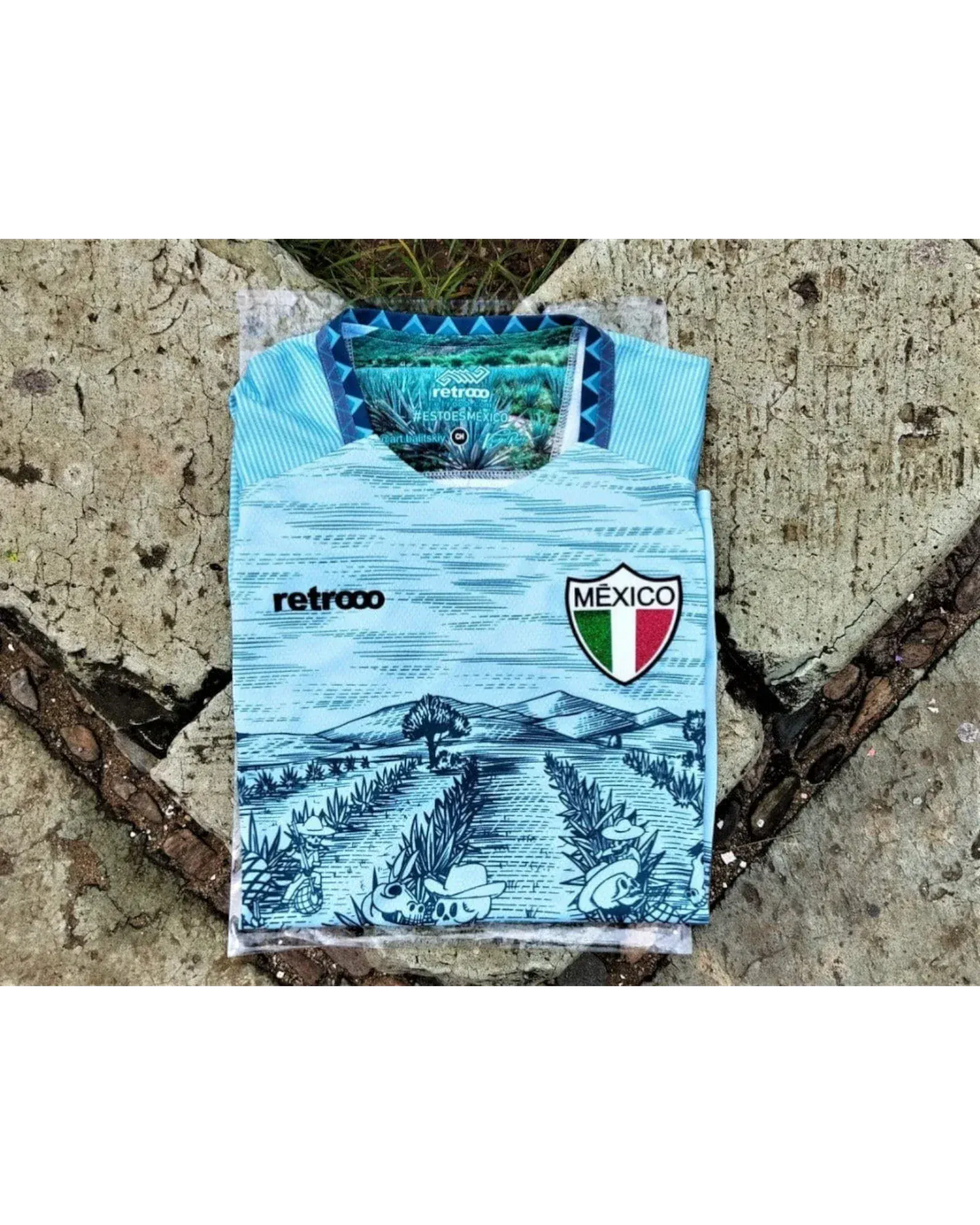 Retroooclothes Jersey Retrooo México Tierra de Agave