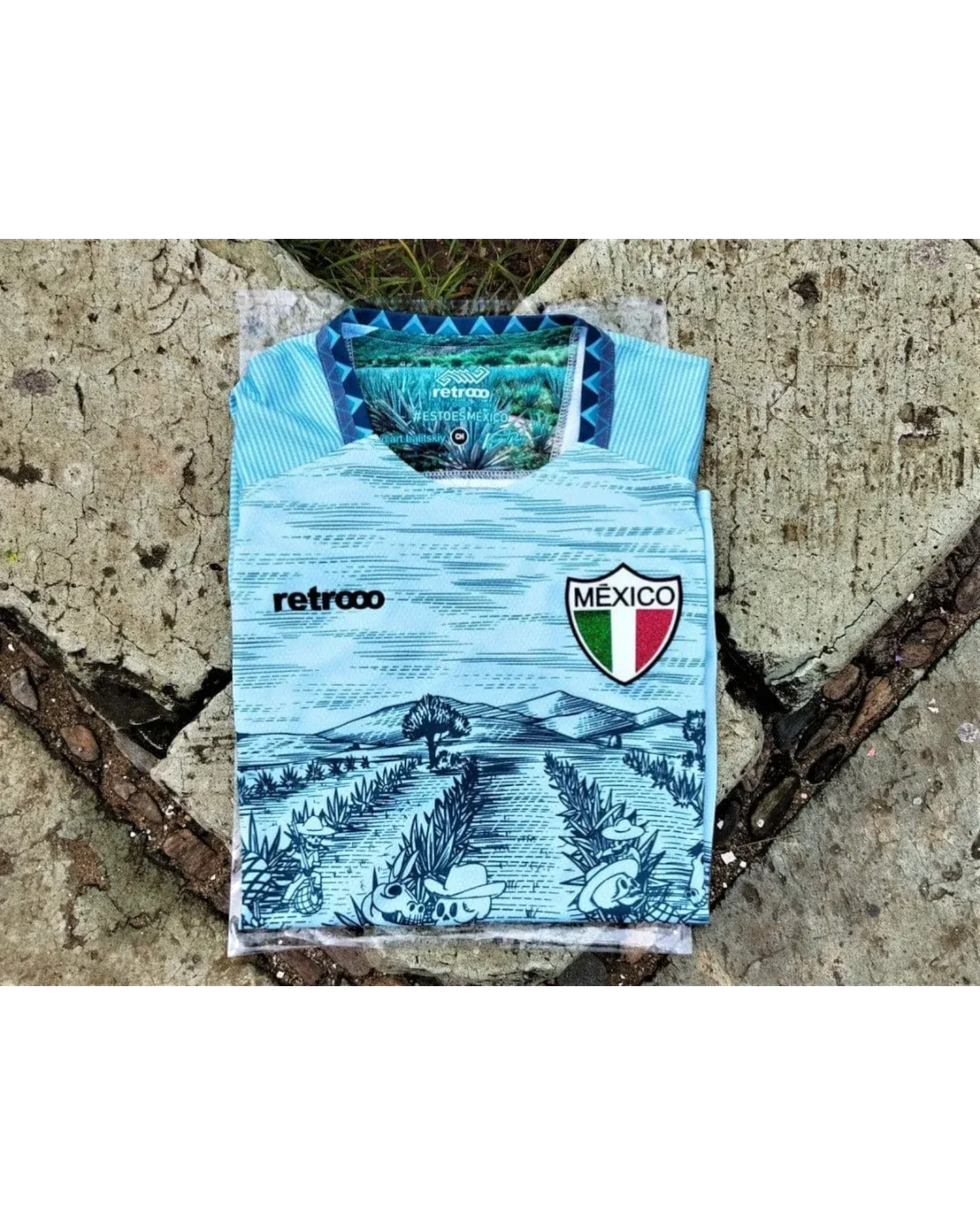 Retroooclothes Jersey Retrooo México Tierra de Agave