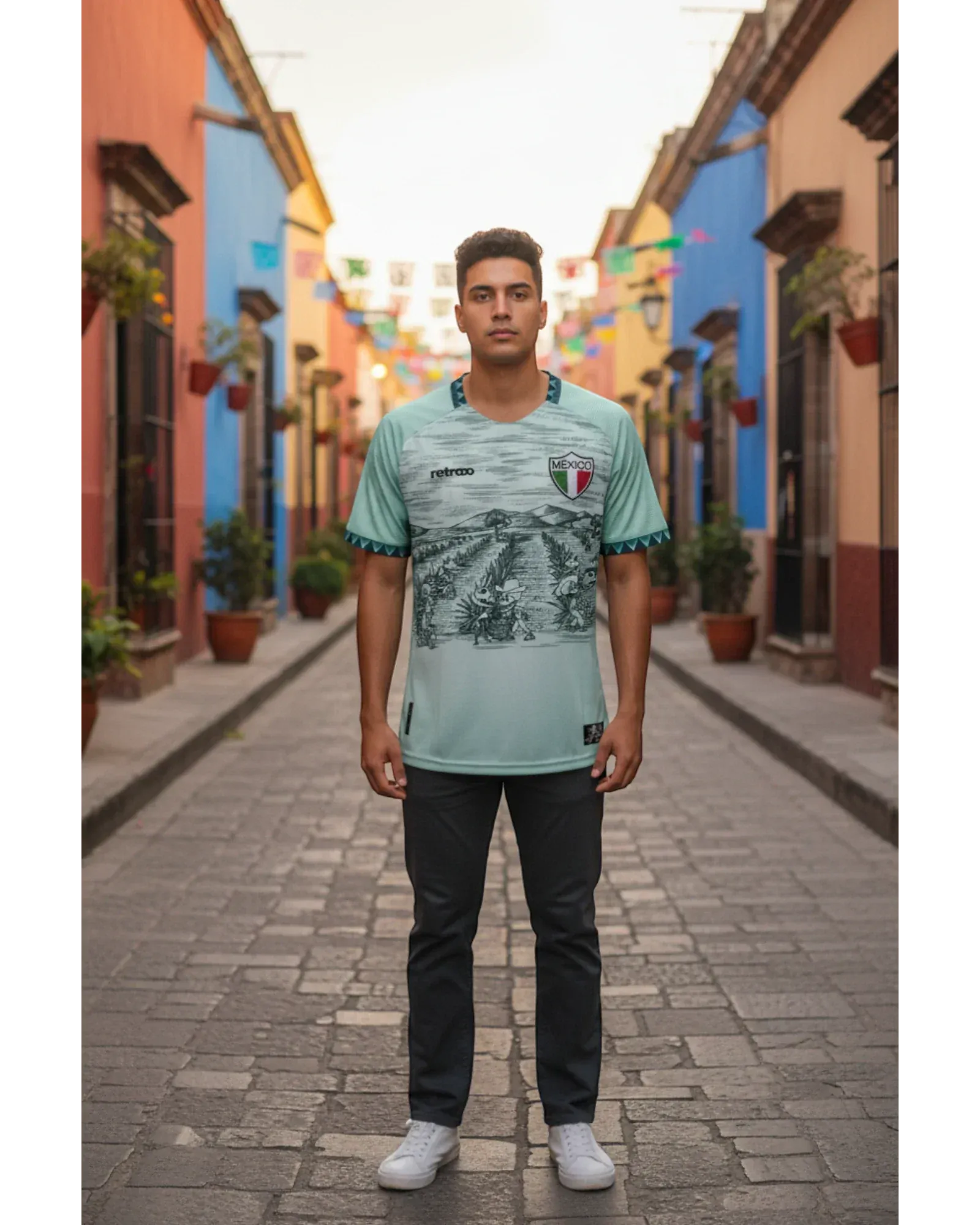 Retroooclothes Jersey Retrooo México Tierra de Agave