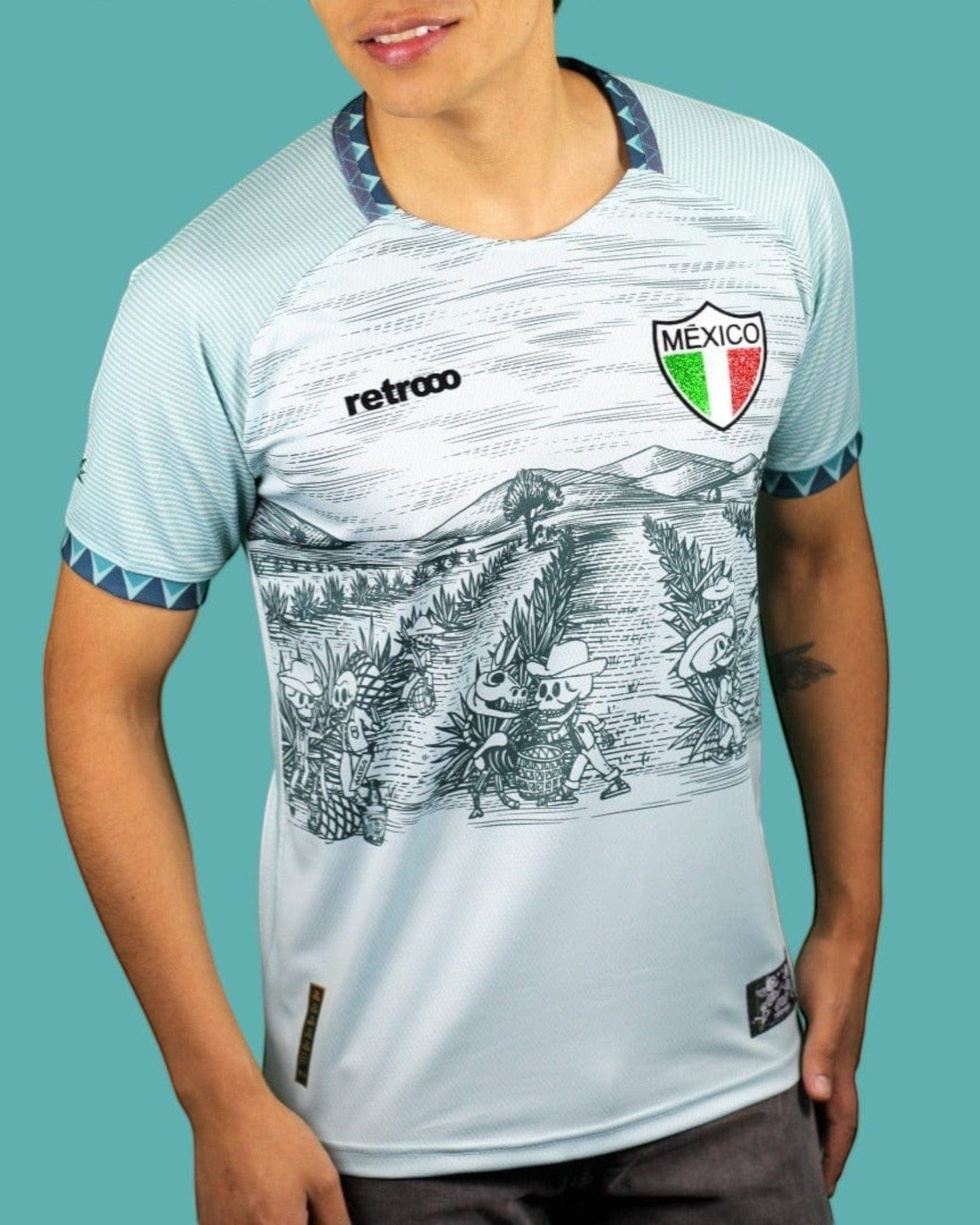 Retroooclothes Jersey Retrooo México Tierra de Agave