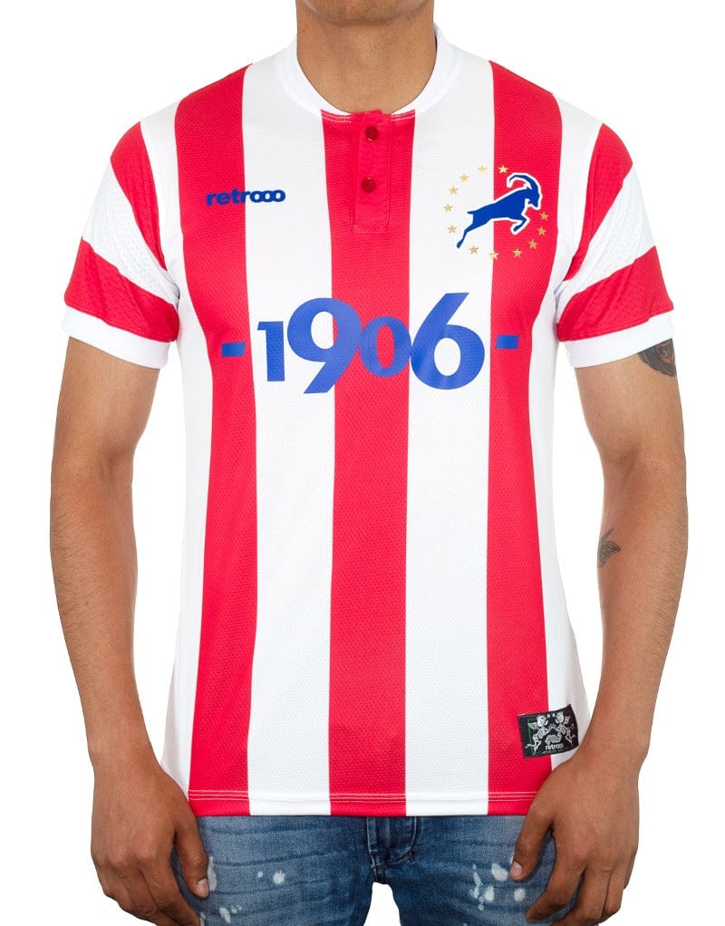 Retroooclothes Jersey Rojiblanca / CH/S Jersey Retrooo Rebaño 1906