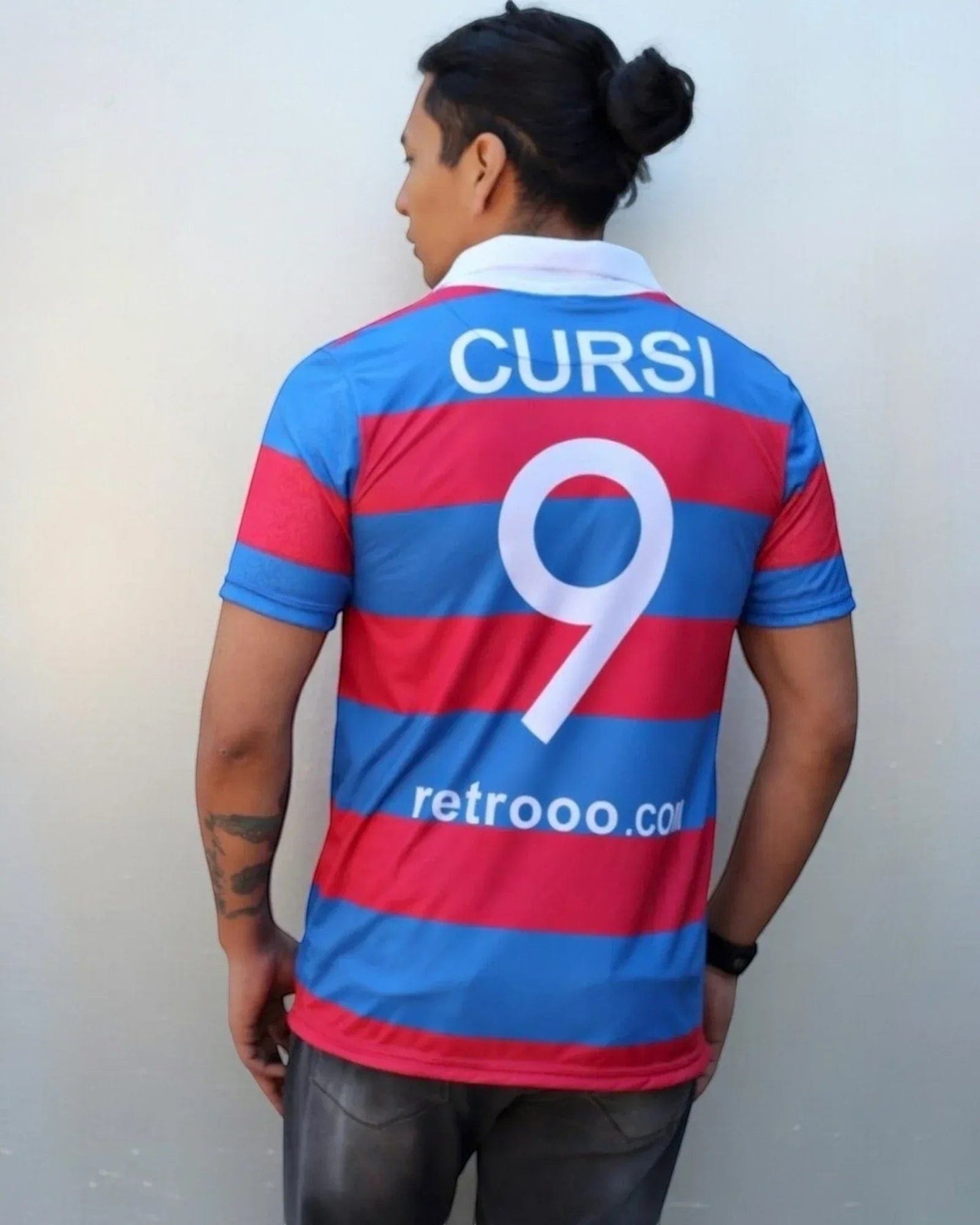 Retroooclothes Jersey Rudo y Cursi • Amaranto y Nopaleros • Tela Premium