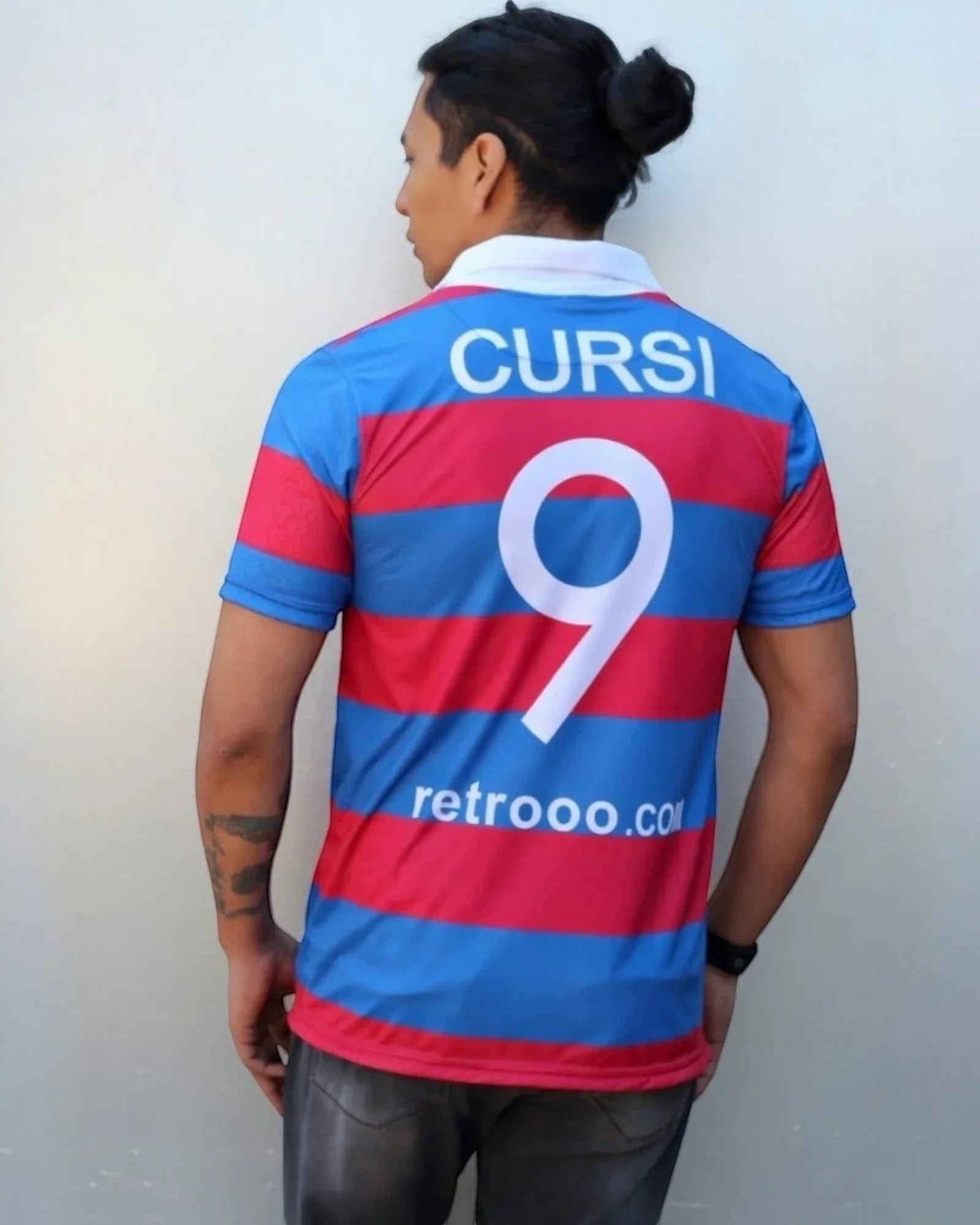 Retroooclothes Jersey Rudo y Cursi • Amaranto y Nopaleros • Tela Premium