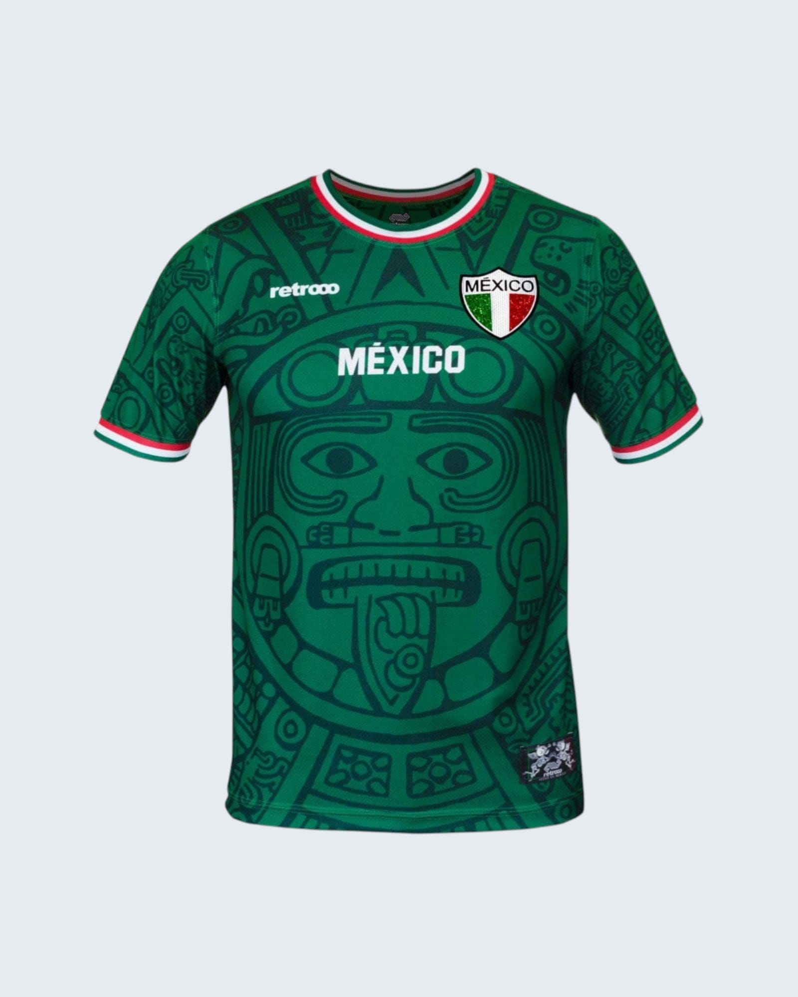 Retroooclothes Jersey Tricolor / CH - S Jersey Retrooo México Calendario Azteca