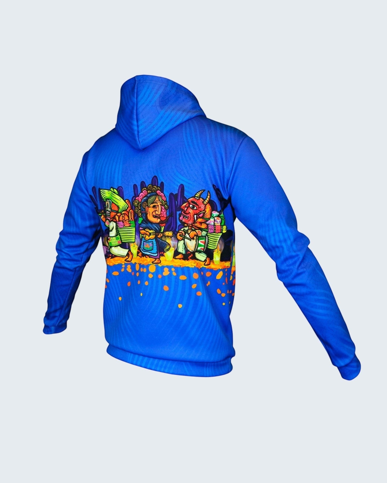 Retroooclothes Sudadera Sudadera Día de Muertos - Edición Michoacán y Oaxaca | Tradición que Abraza