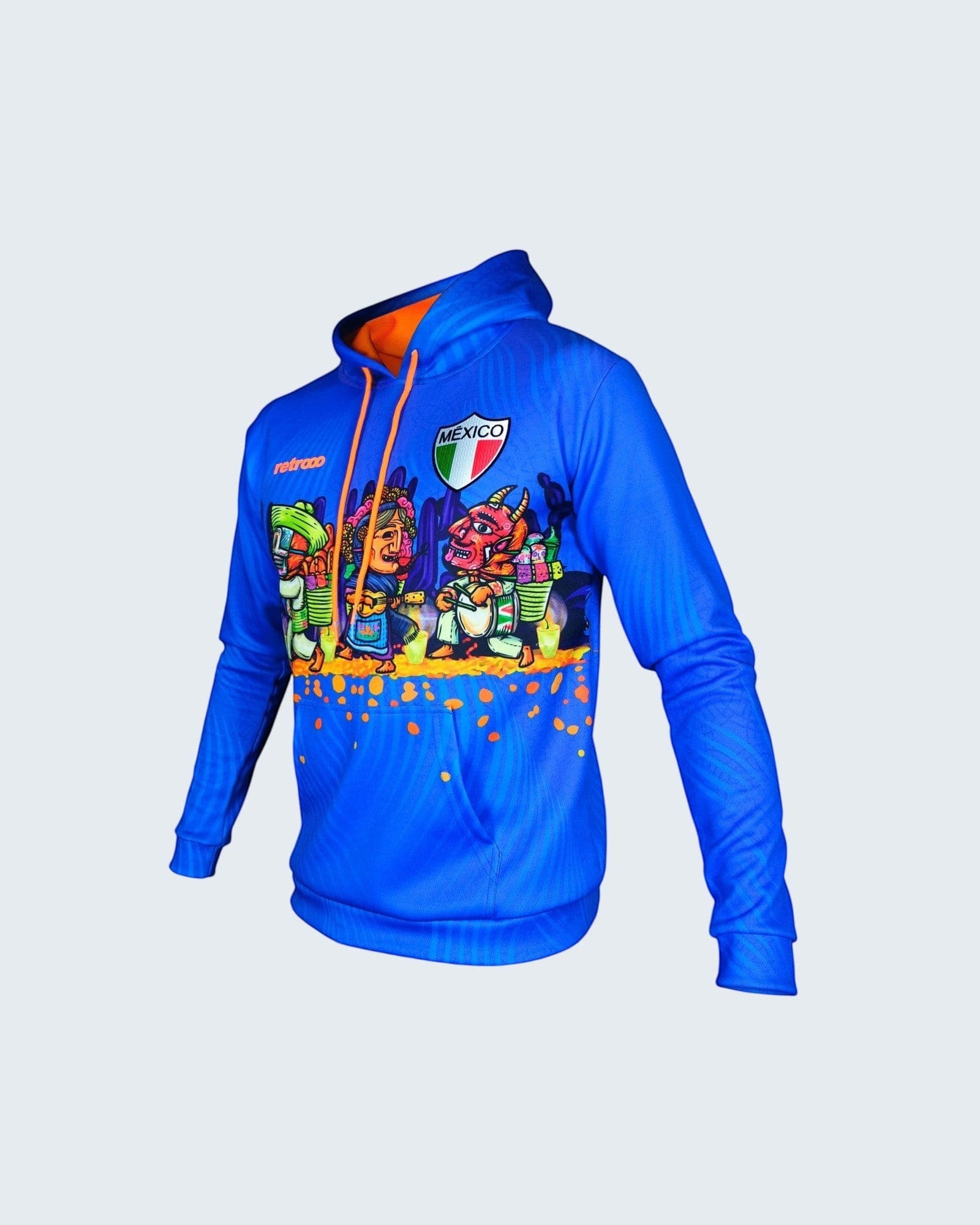 Retroooclothes Sudadera Sudadera Día de Muertos - Edición Michoacán y Oaxaca | Tradición que Abraza