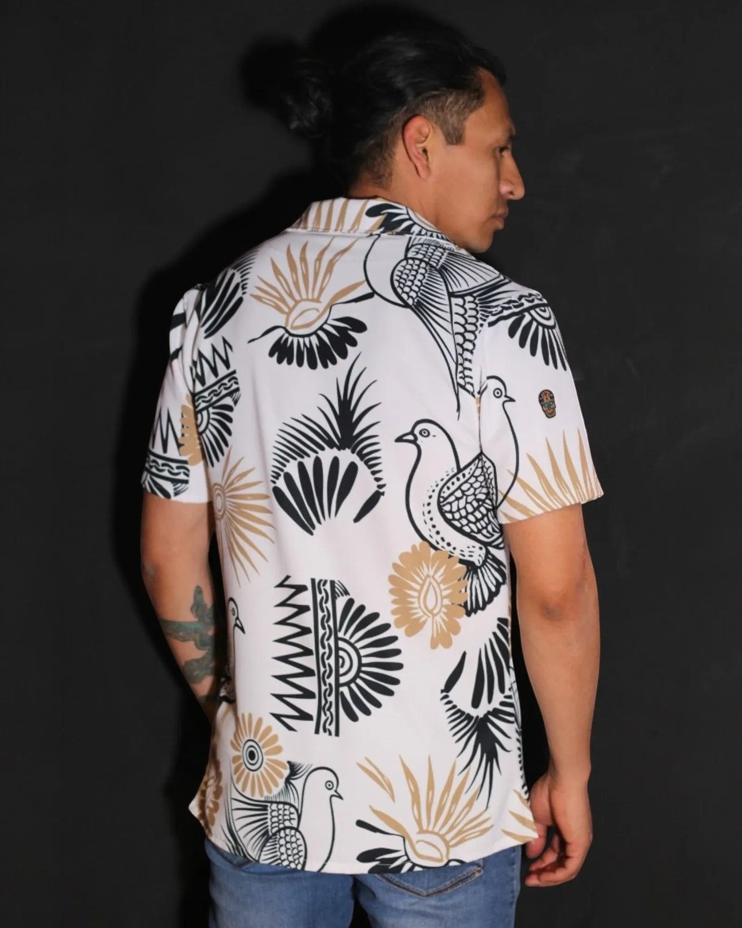 Rosas Torres Camisa Camisa Hawaiana Retrooo Taxco · Pintura Viva