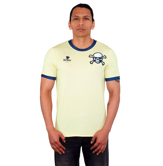 Rosas Torres Jersey Jersey Amarillo Crema Pirata - Edición Resistencia Dorada | Elegancia Rebelde