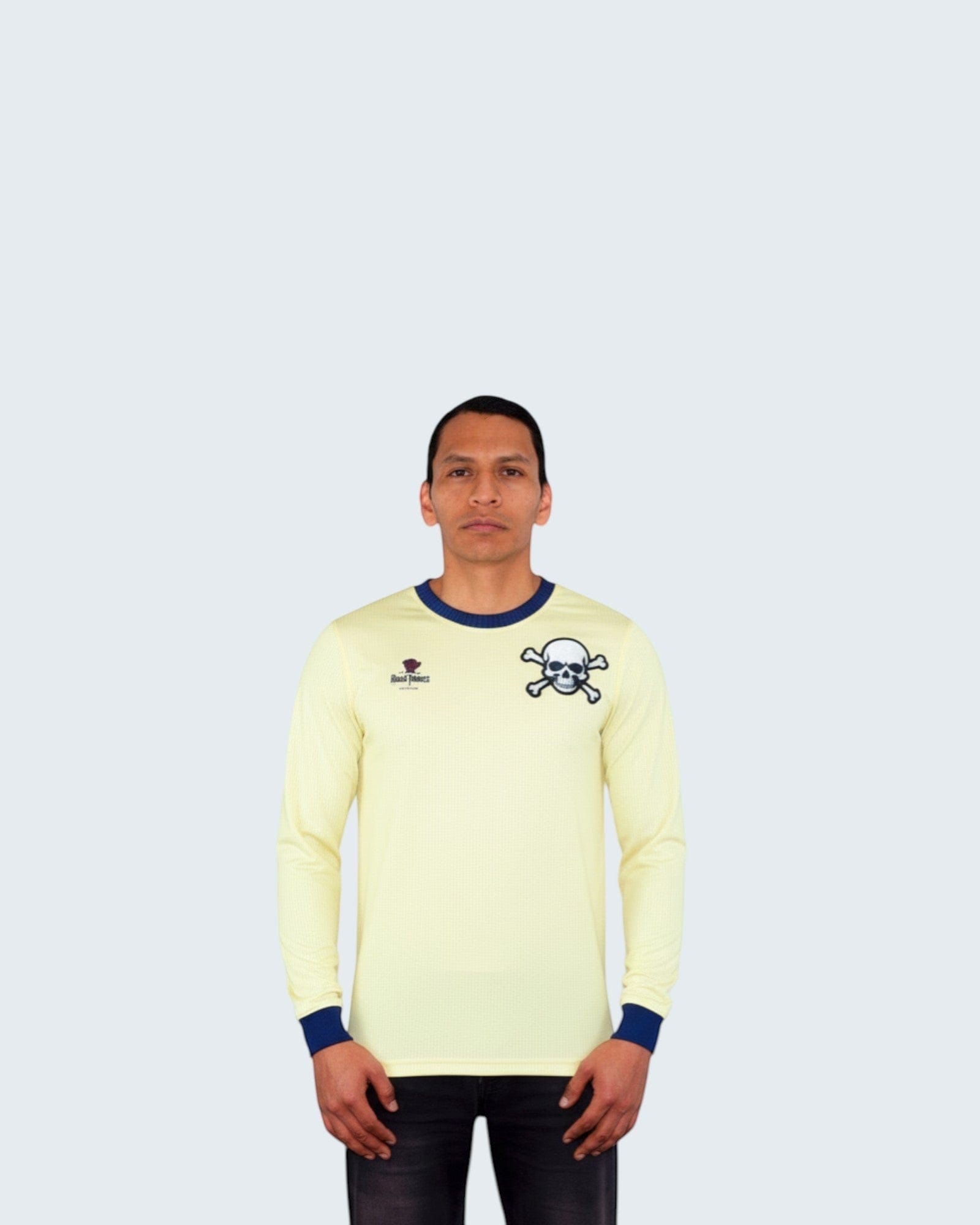 Rosas Torres Jersey Jersey Amarillo Crema Pirata - Edición Resistencia Dorada | Elegancia Rebelde
