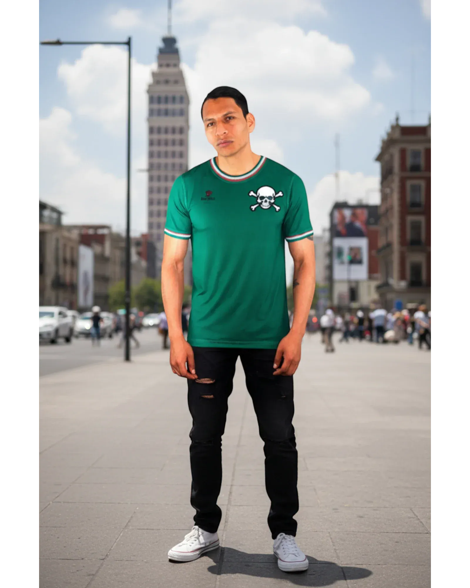 Rosas Torres Jersey Jersey Artístico Clásico México - Edición Espíritu Rebelde | Resistencia Auténtica