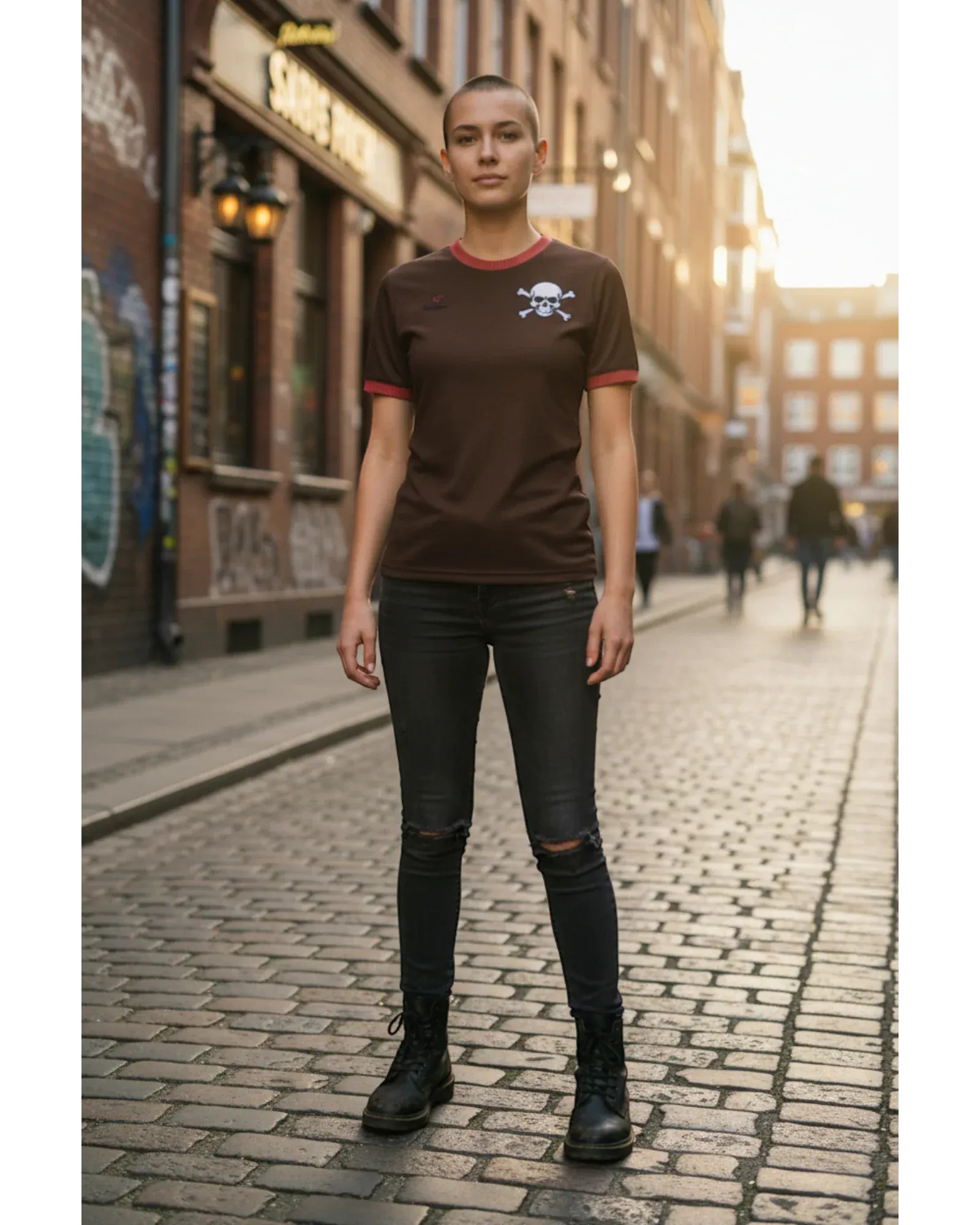 Rosas Torres Jersey Jersey Artístico Die Piraten - Edición Kiez Rebelde | El Espíritu de St. Pauli
