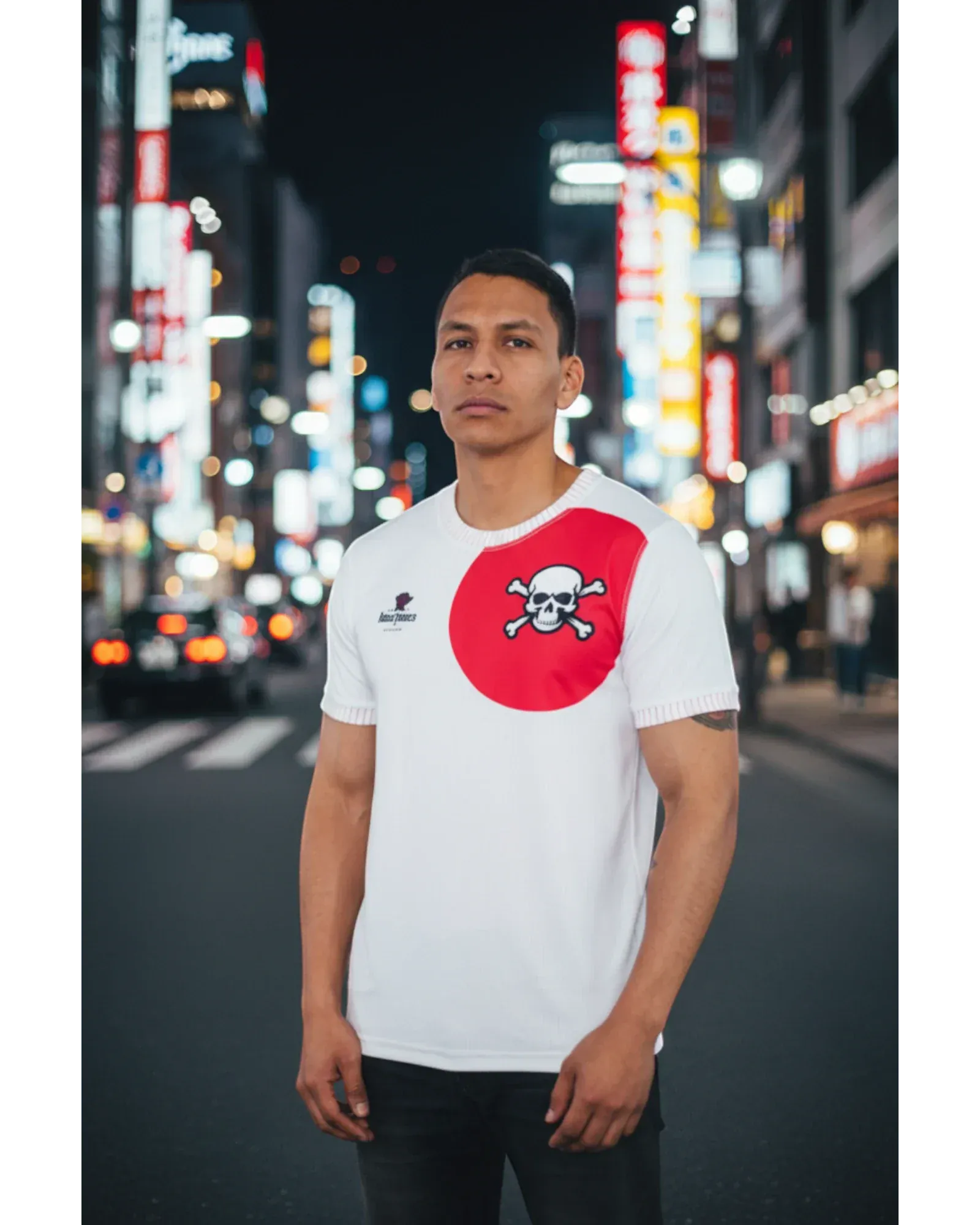 Rosas Torres Jersey Jersey Artístico Japón Pirata - Edición Samurai Rebelde | Oriente Auténtico
