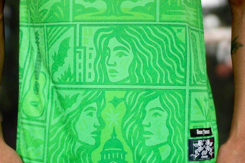 Rosas Torres Jersey Jersey Austin - Edición Verde Esmeralda | Keep Austin Weird