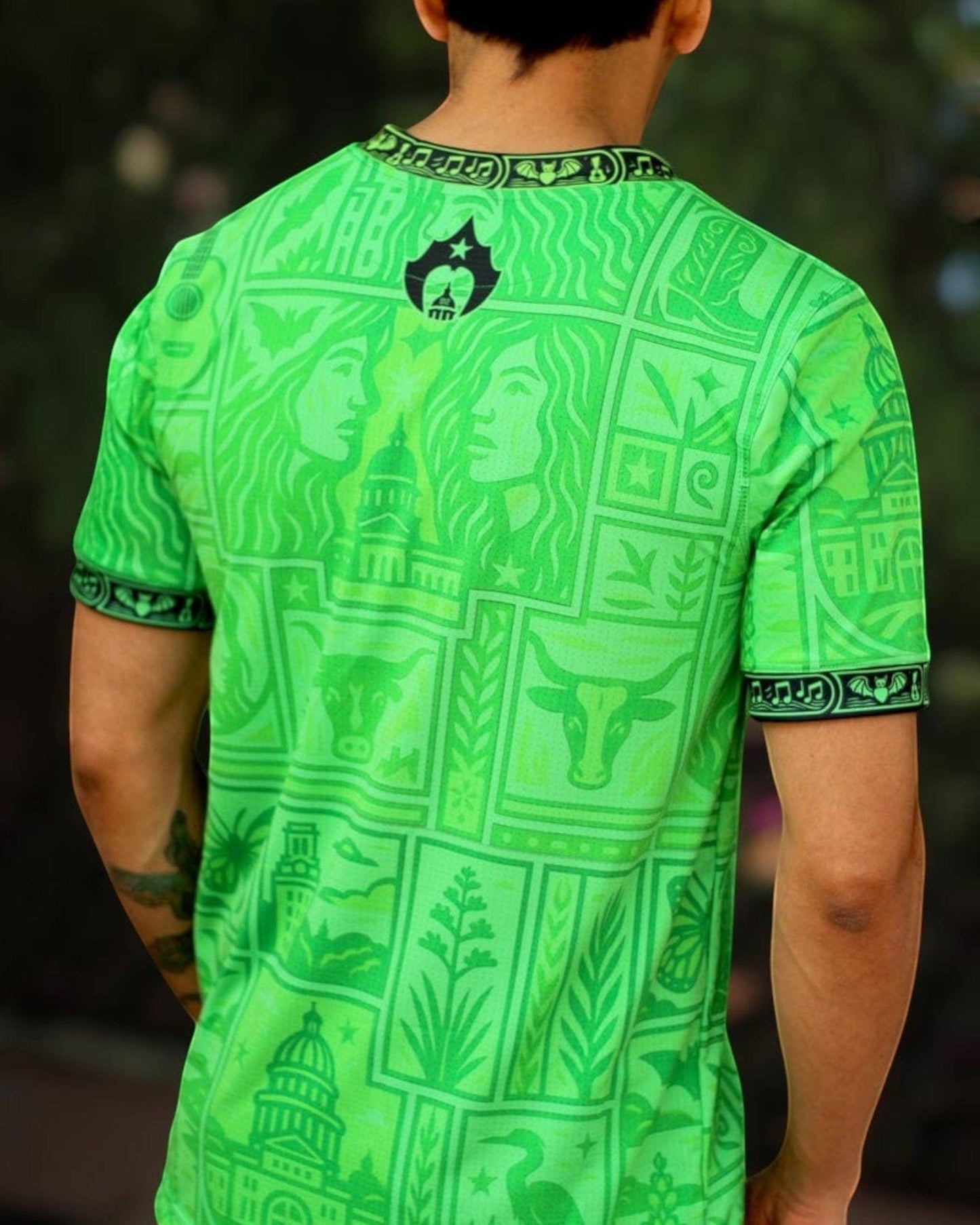 Rosas Torres Jersey Jersey Austin - Edición Verde Esmeralda | Keep Austin Weird