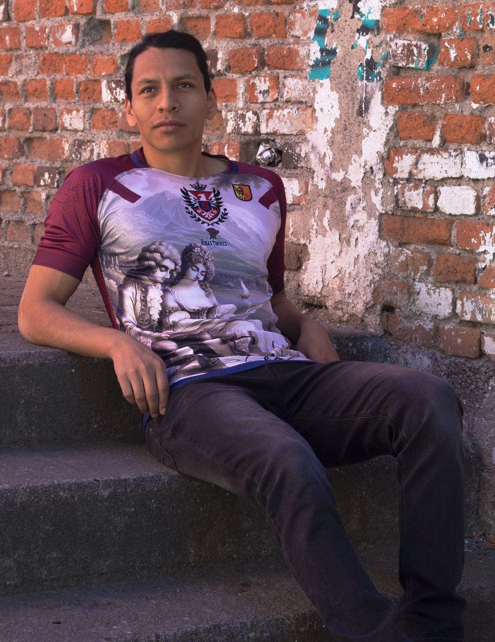 Rosas Torres Jersey Maillot Servette Rousseau - Edición "La Nouvelle Héloïse" | Filosofía Textil