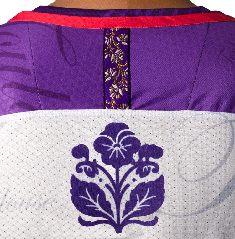 Rosas Torres Jersey Maillot Toulouse Violetas - Edición Ciudad Rosa | Romance Francés Auténtico