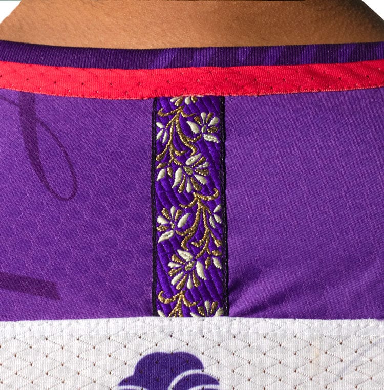 Rosas Torres Jersey Maillot Toulouse Violetas - Edición Ciudad Rosa | Romance Francés Auténtico