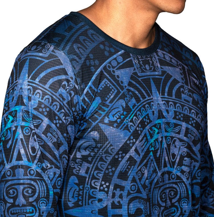 Rosas Torres Jersey Playera Manga Larga Azteca - Edición Guerreros Ancestrales | Profundidad de la Historia Mexicana