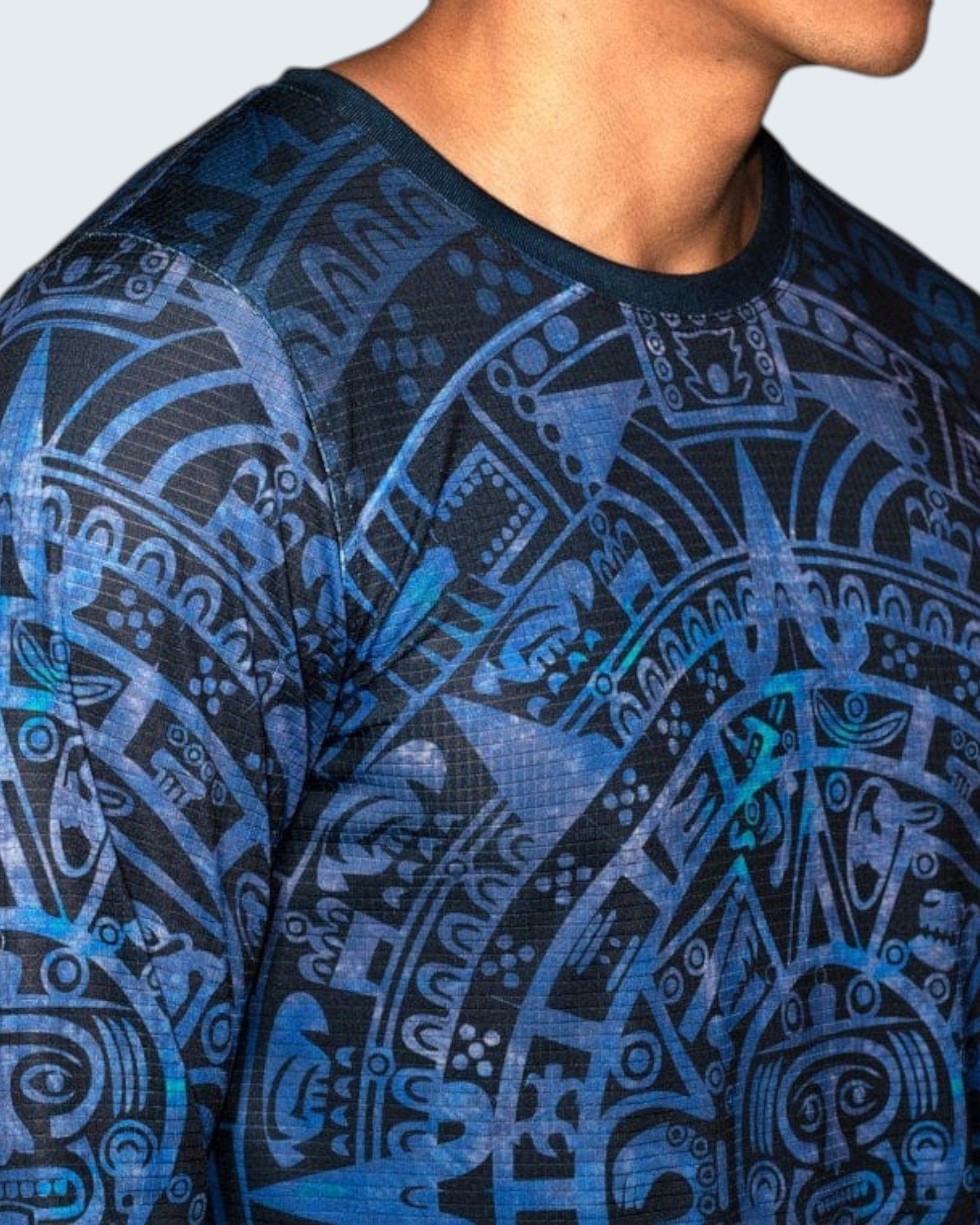 Rosas Torres Jersey Playera Manga Larga Azteca - Edición Guerreros Ancestrales | Profundidad de la Historia Mexicana