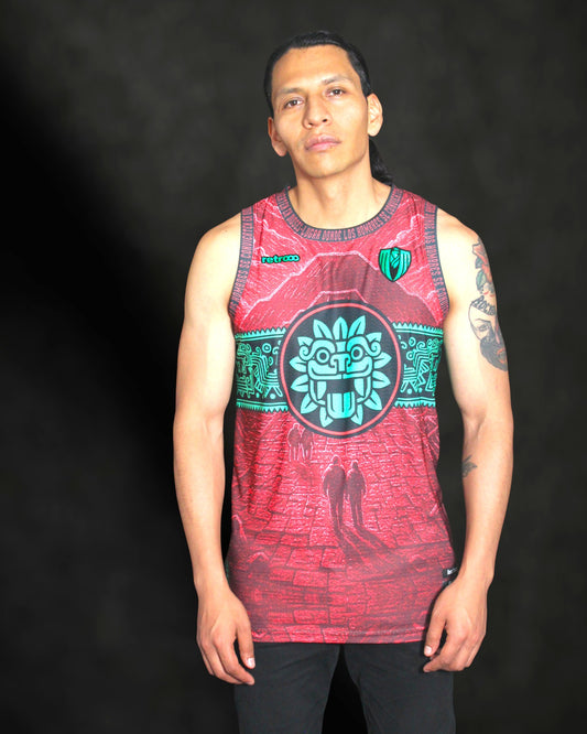 Jersey Teotihuacán Ciudad de los Dioses - Basketball Premium | Imperio Místico