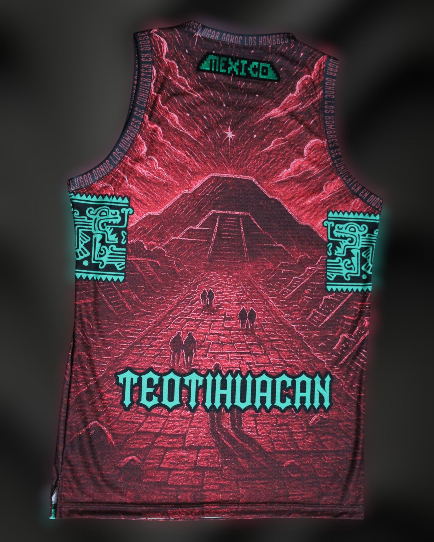 Jersey Teotihuacán Ciudad de los Dioses - Basketball Premium | Imperio Místico