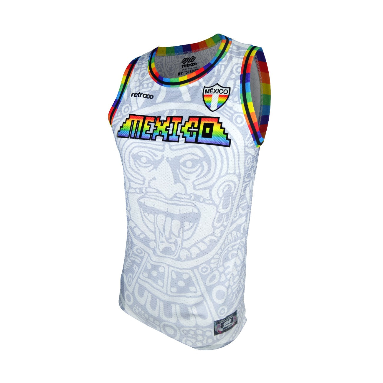 Jersey Retrooo México Calendario Azteca Urbano PRIDE