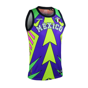 Jersey Retrooo México Acapulco Urbano Basketball