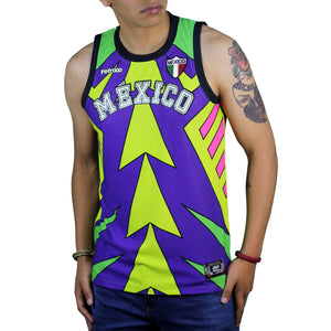 Jersey Retrooo México Acapulco Urbano Basketball